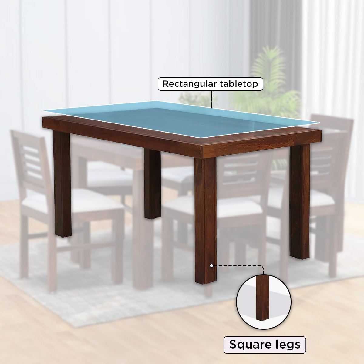 طقم سفرة خشب صلب 6 مقاعد من عناية-hbxfurniture-diningtablesandsets-diningsets-sixseater-image-5