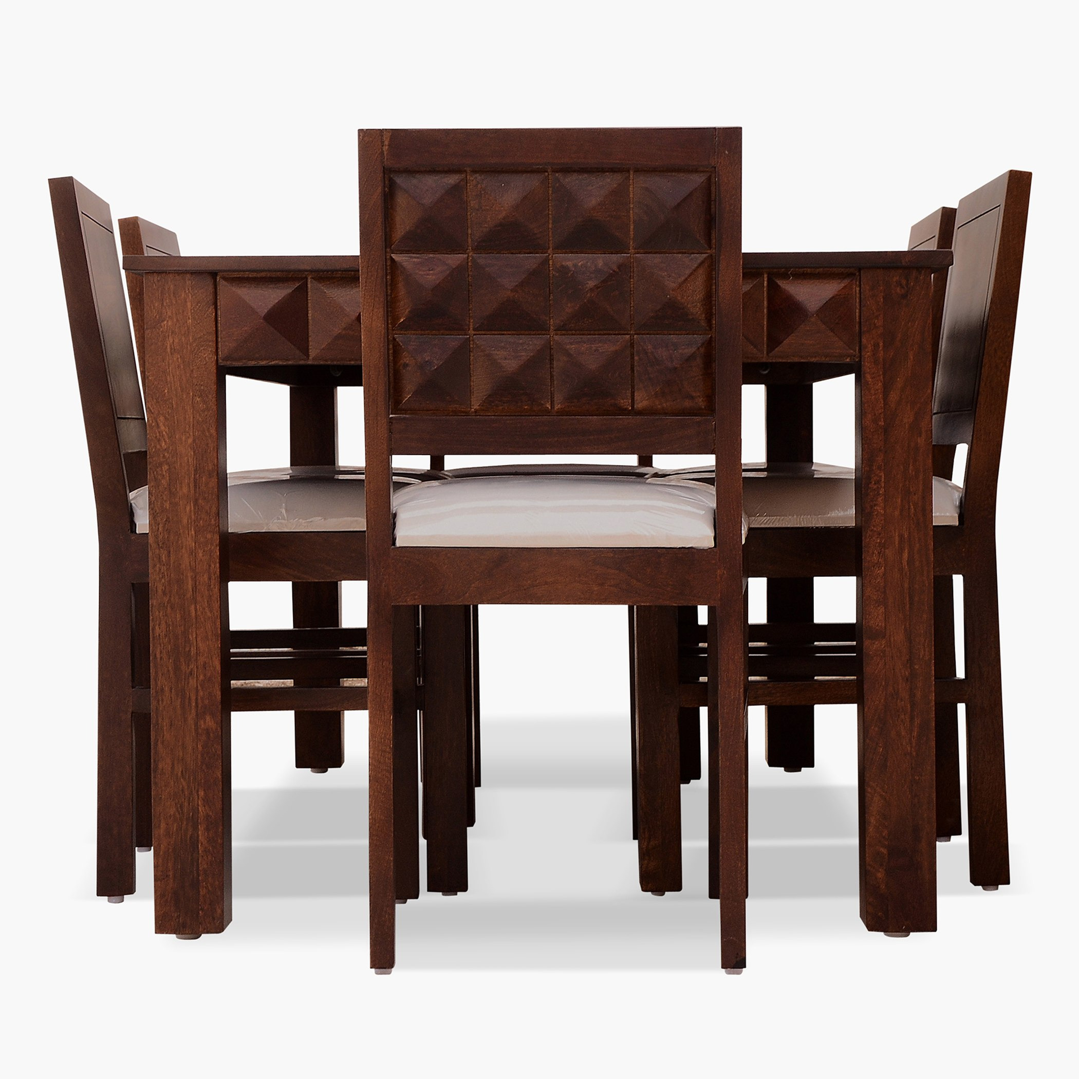 Aakrit Solid Wood 6-Seater Dining Set-hbxfurniture-diningtablesandsets-diningsets-sixseater-image-11