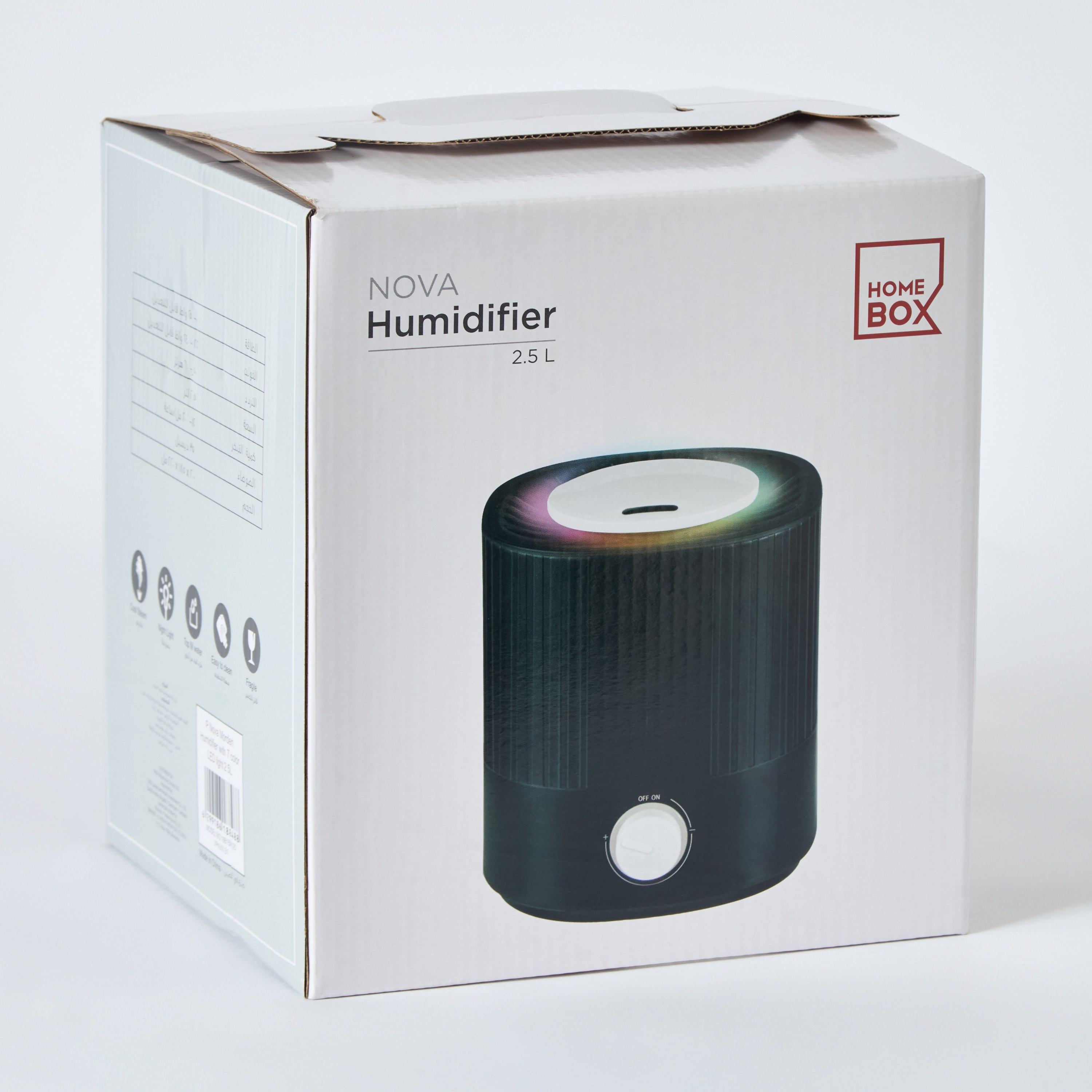 Nova Humidifier with 7-Colour LED Light - 2.5 L-hbxlivingroom-decorandaccessories-homefragrance-revitalizersandhumidifiers-image-9