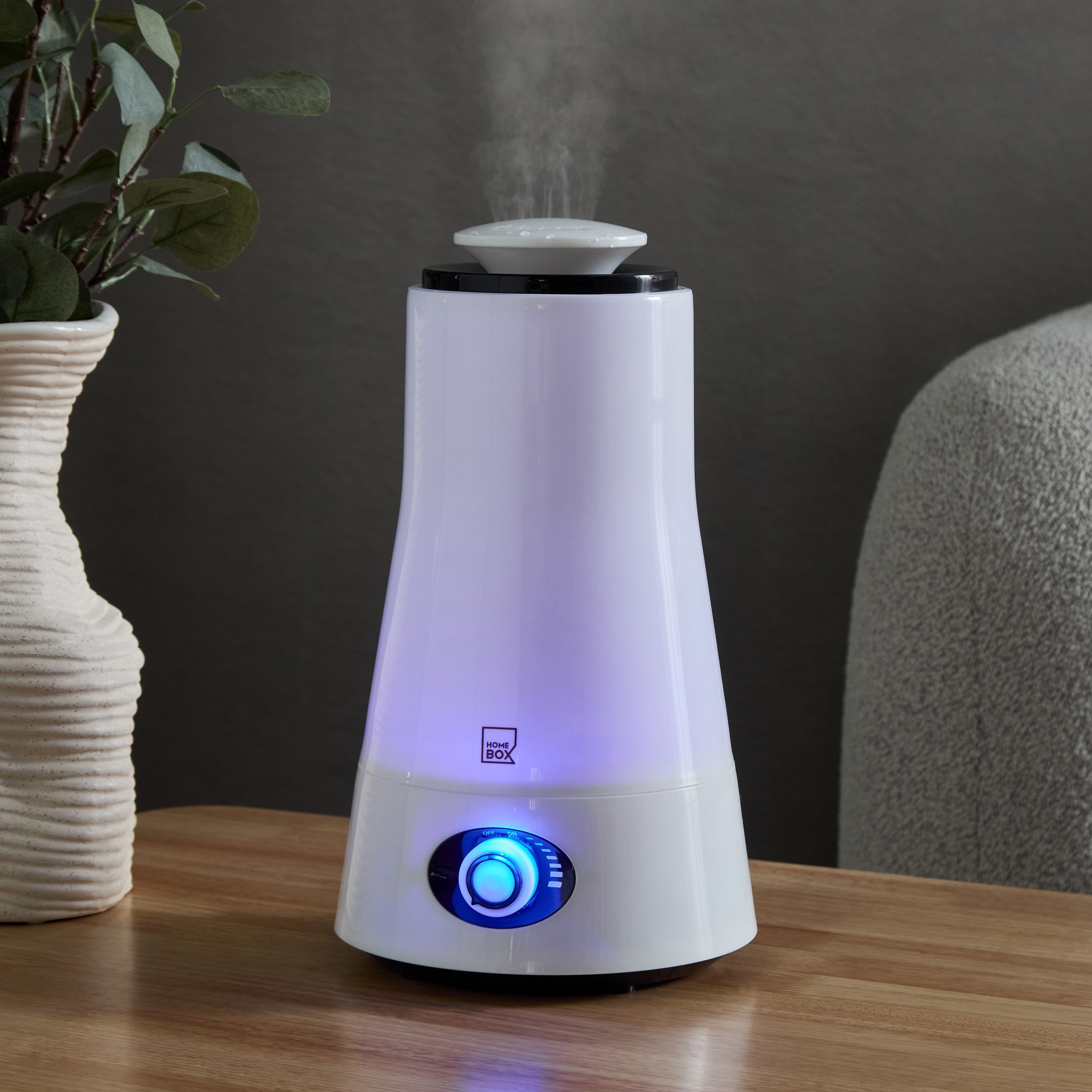 Nova Morden Humidifier with 7-Colour LED Light - 2.5 L-hbxlivingroom-decorandaccessories-homefragrance-revitalizersandhumidifiers-image-2