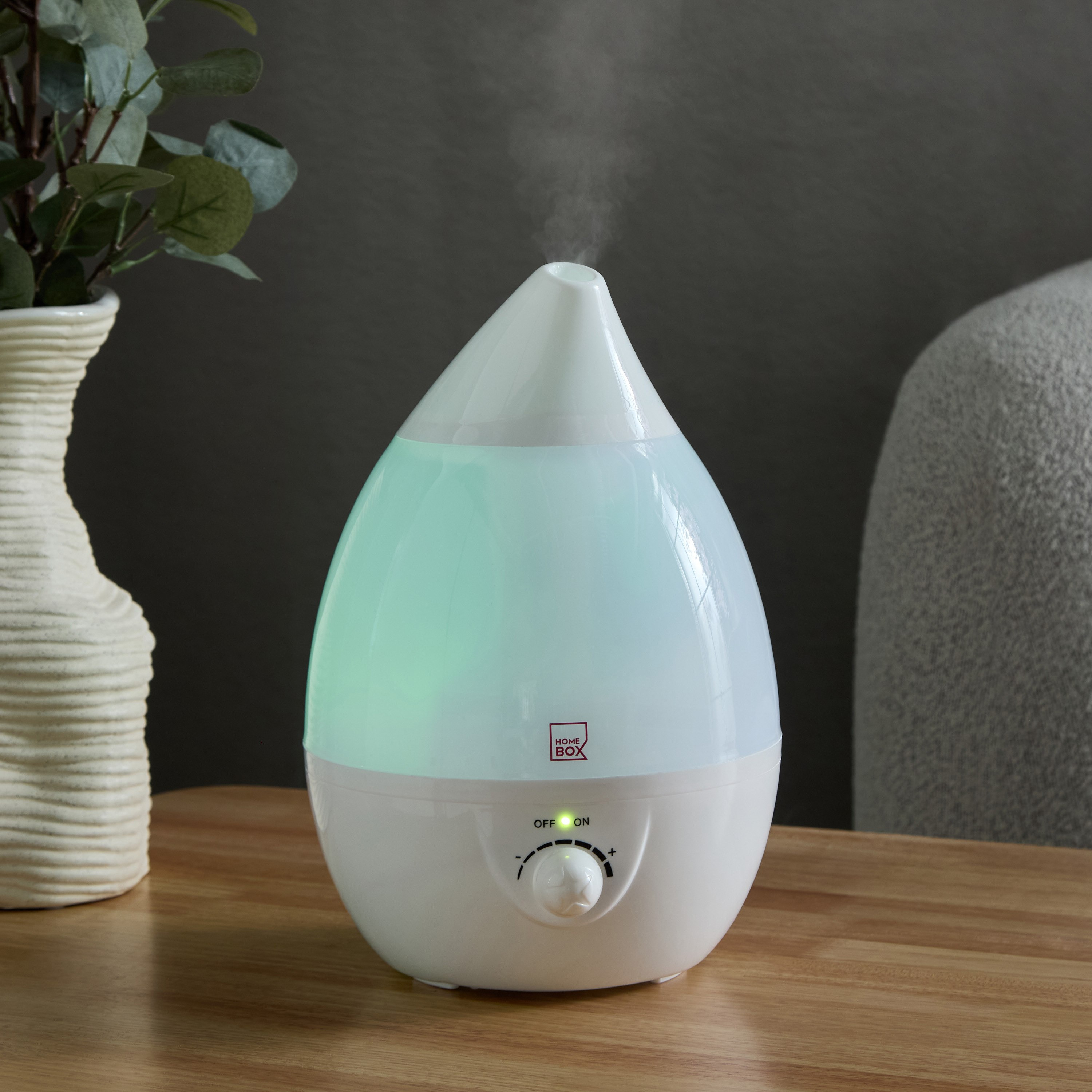 Nova Humidifier with Ultrasonic Mist and 7-Colour LED Light - 3 L-hbxlivingroom-decorandaccessories-homefragrance-revitalizersandhumidifiers-image-2