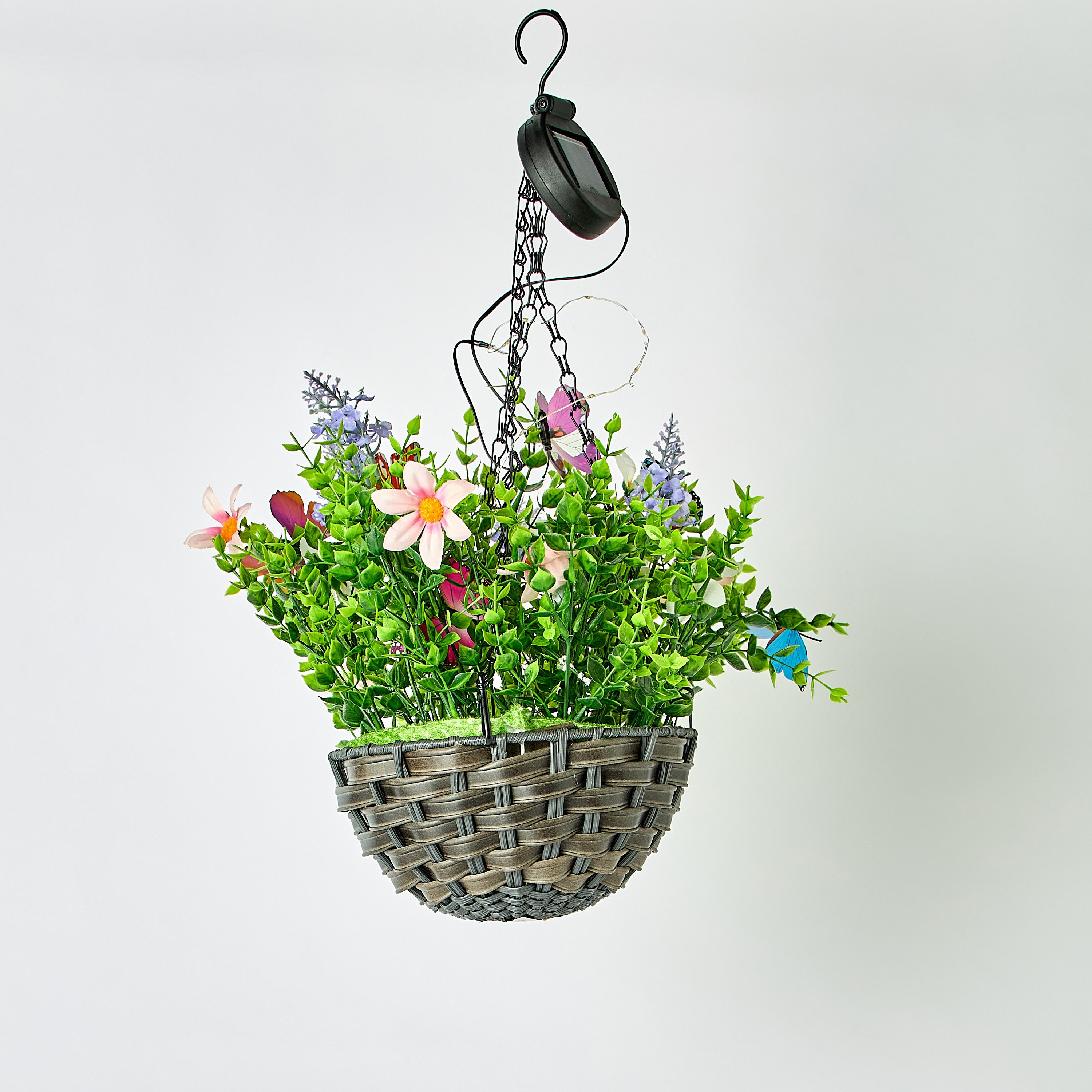 Lyn Solar Hanging Flower Pot with LED Lights - 25x25x30 cm-PROMO_HB_AE_B2G2_011025-image-6