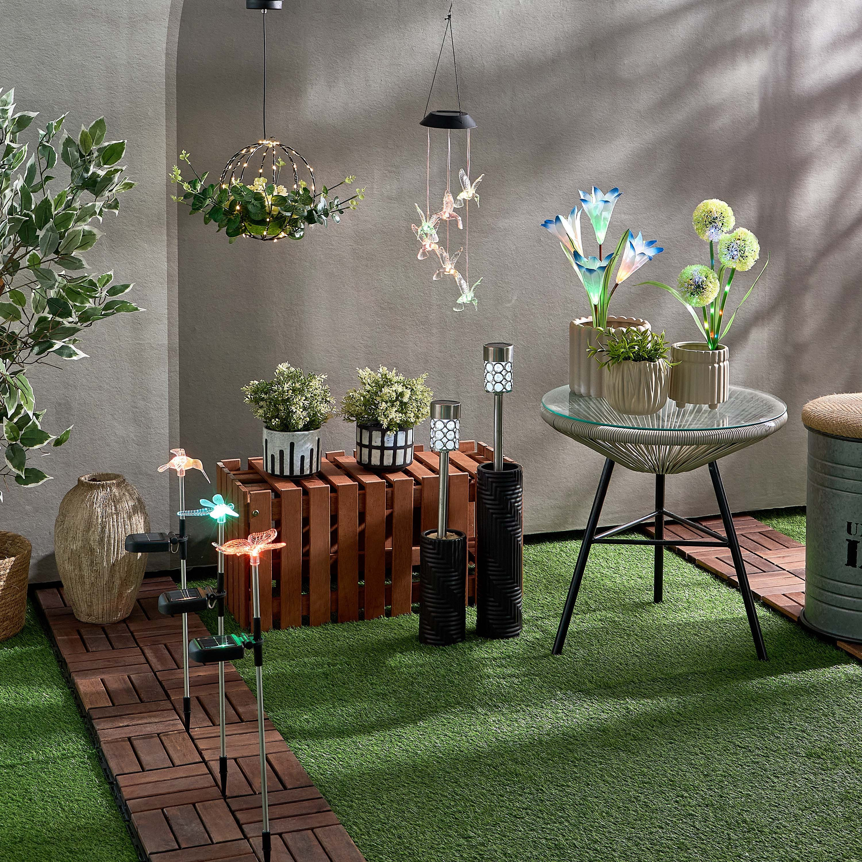 Lyn Solar LED Flower Stick - 9x70 cm-hbxdecorandfurnishings-homeaccessories-artificialflowersandplants-image-6