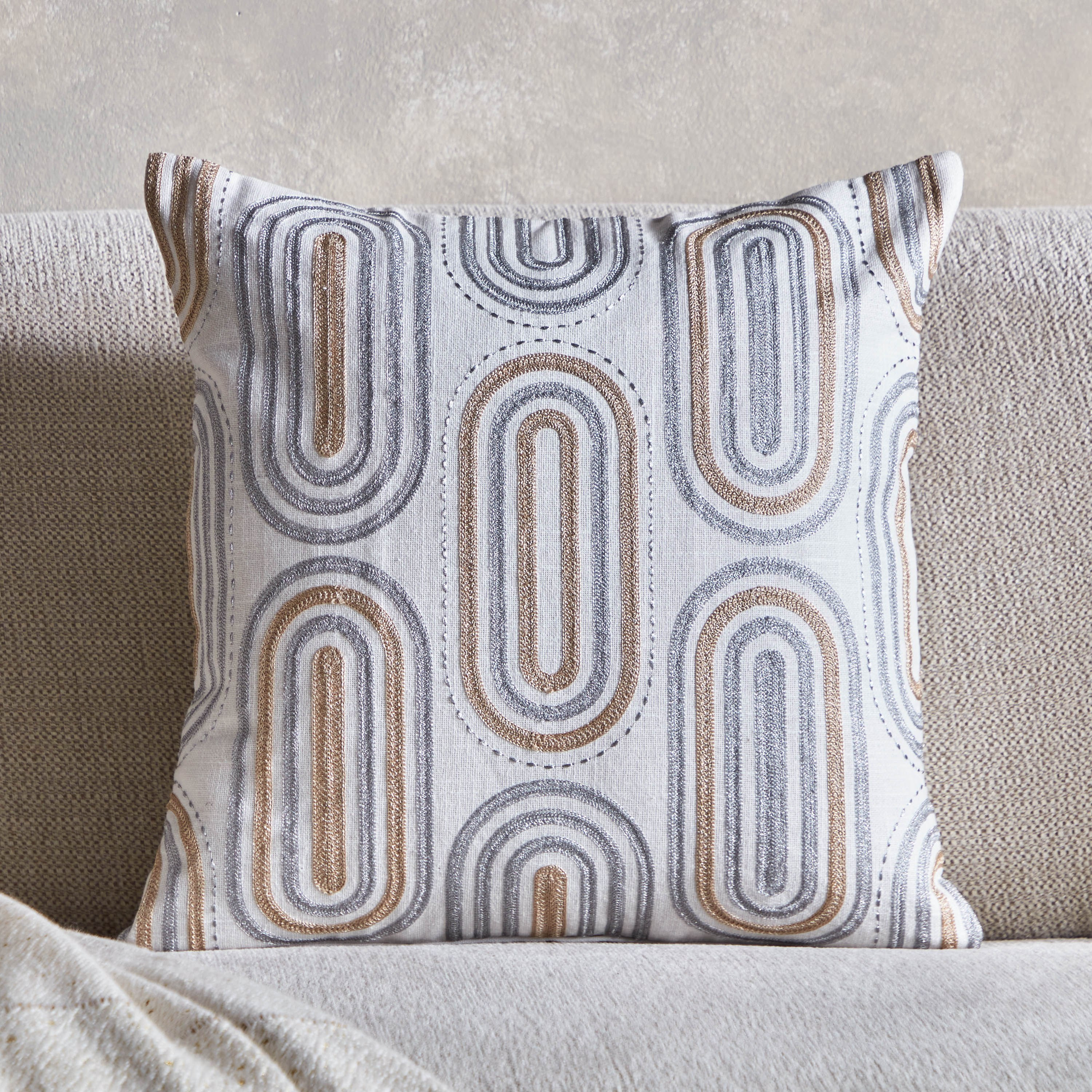 Petra Open View Embroidered Cushion Cover - 45x45 cm-hbxhomeware-cushionsandcovers-cushioncovers-image-1
