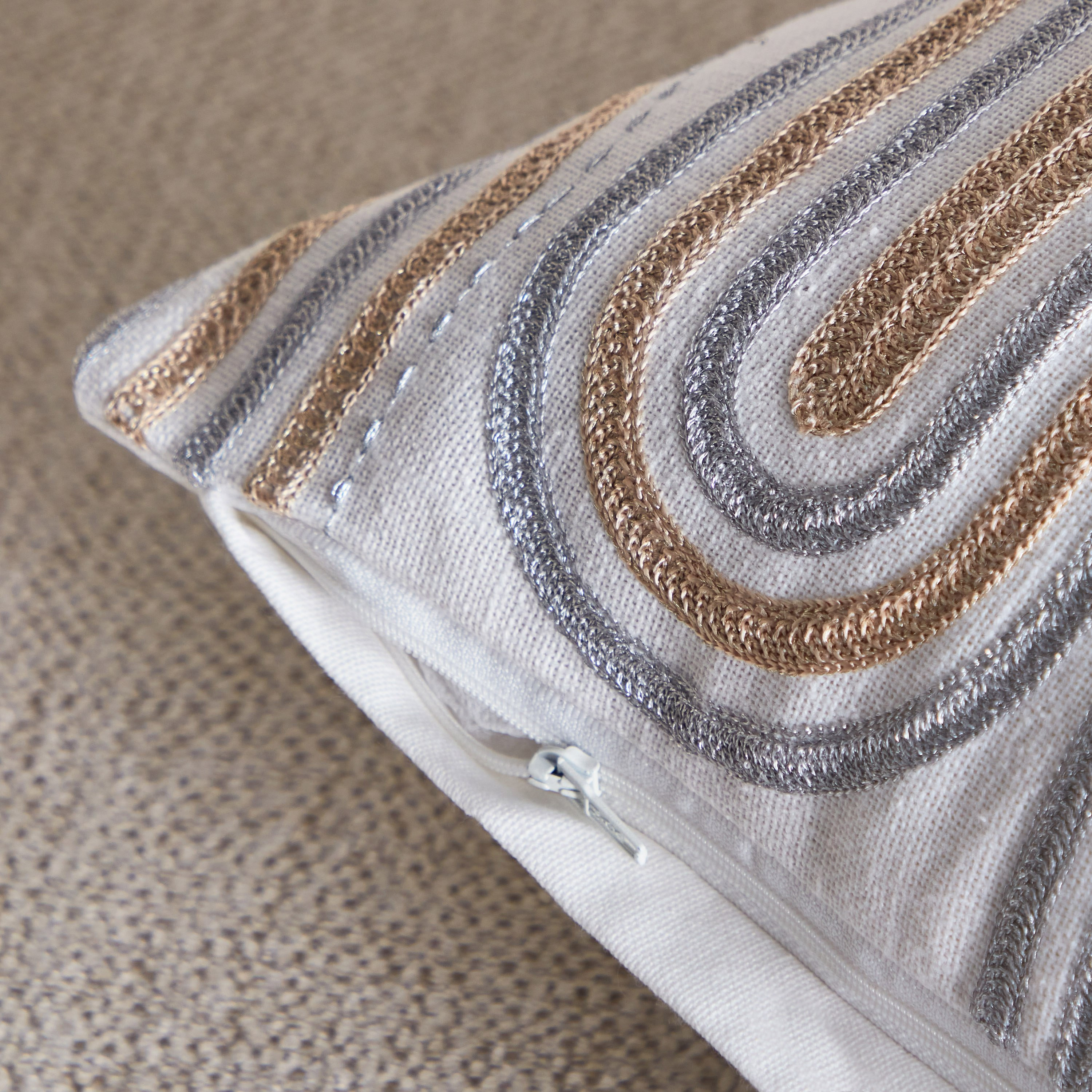 Petra Open View Embroidered Cushion Cover - 45x45 cm-hbxhomeware-cushionsandcovers-cushioncovers-image-4