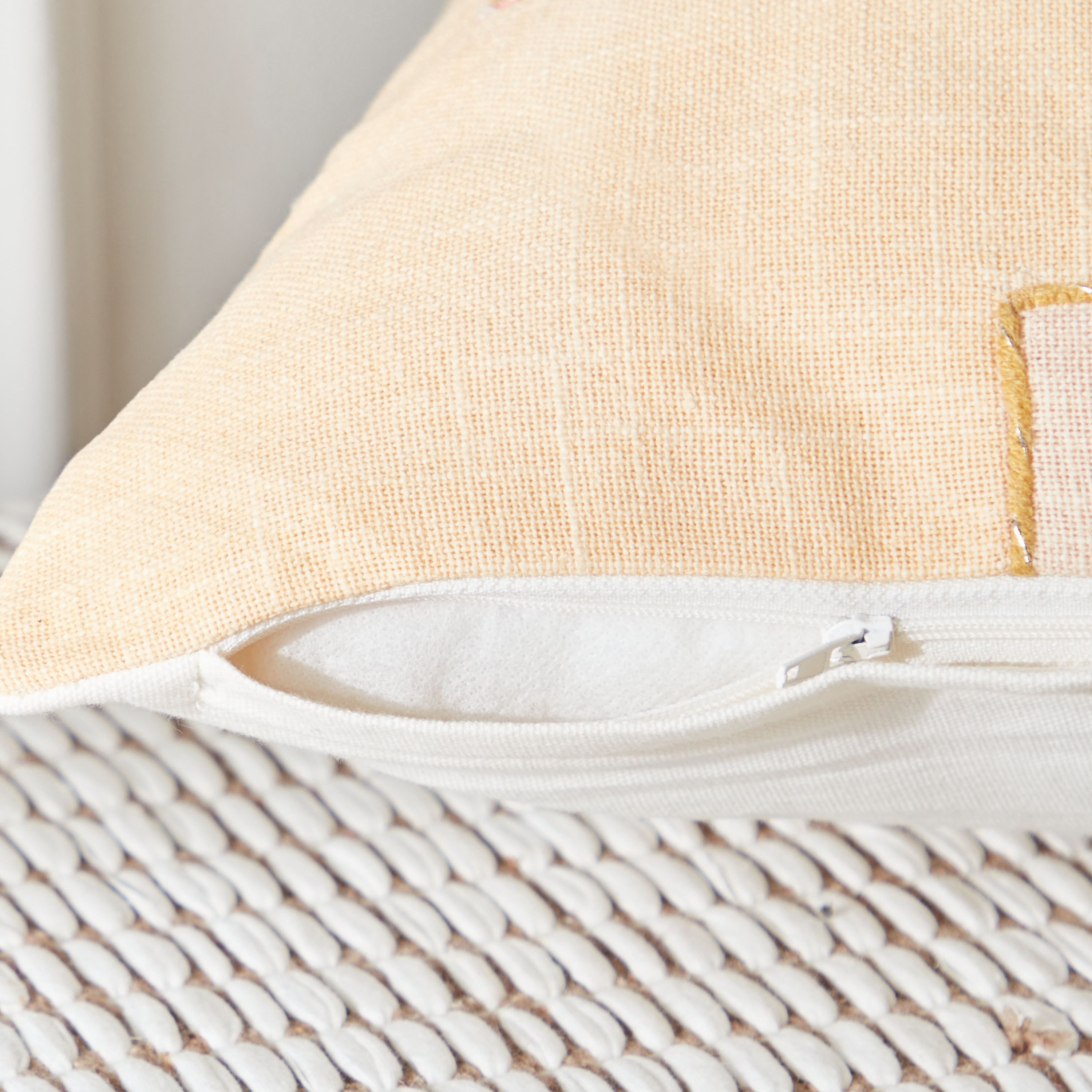 Sage Shaded Desert Embroidery Filled Cushion - 45x45 cm-hbxlivingroom-furnishings-cushionsandcovers-filledcushions-image-4