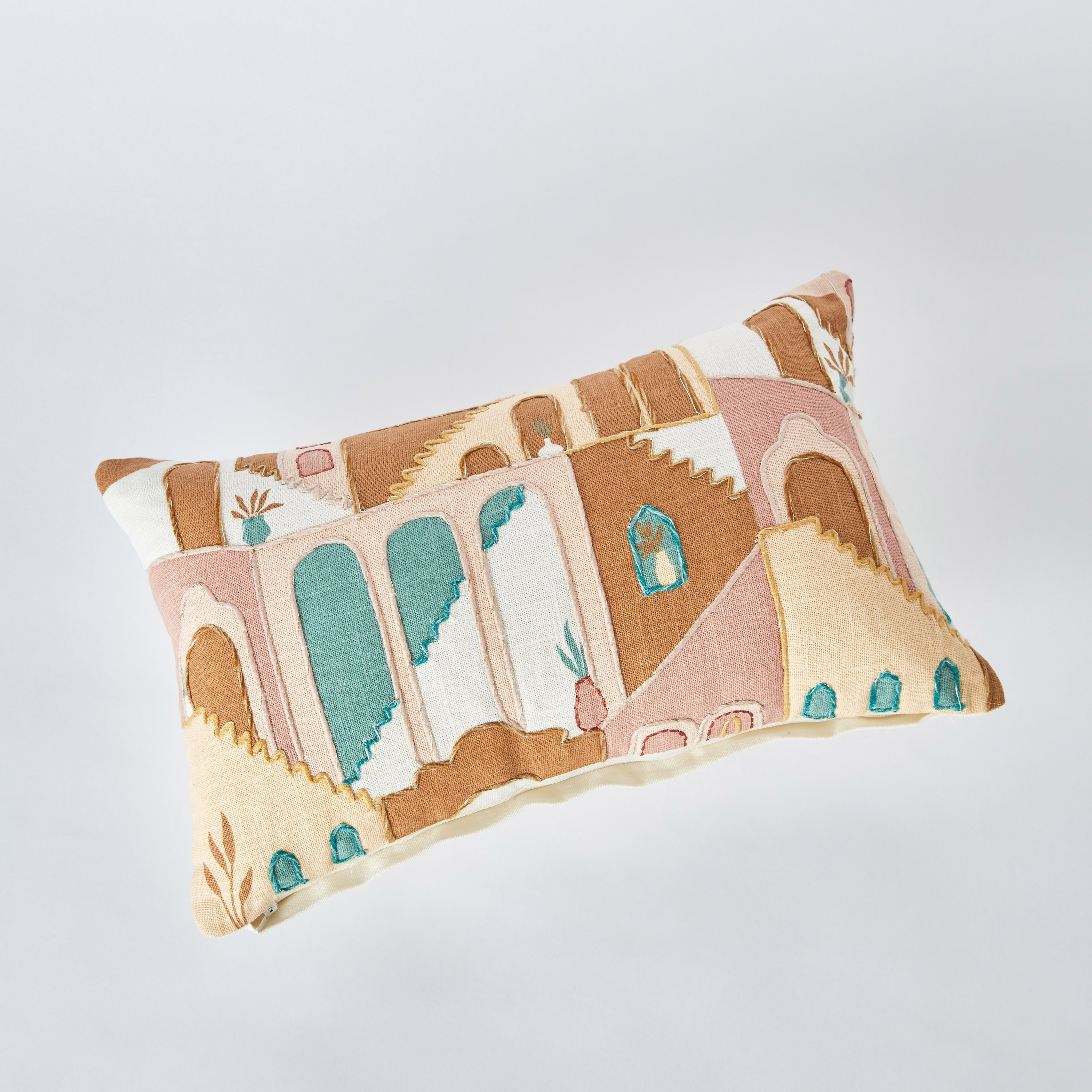 وسادة محشوة بتطريز ديزيرت من سيج شديد - 30x50 سم-hbxlivingroom-furnishings-cushionsandcovers-filledcushions-image-6