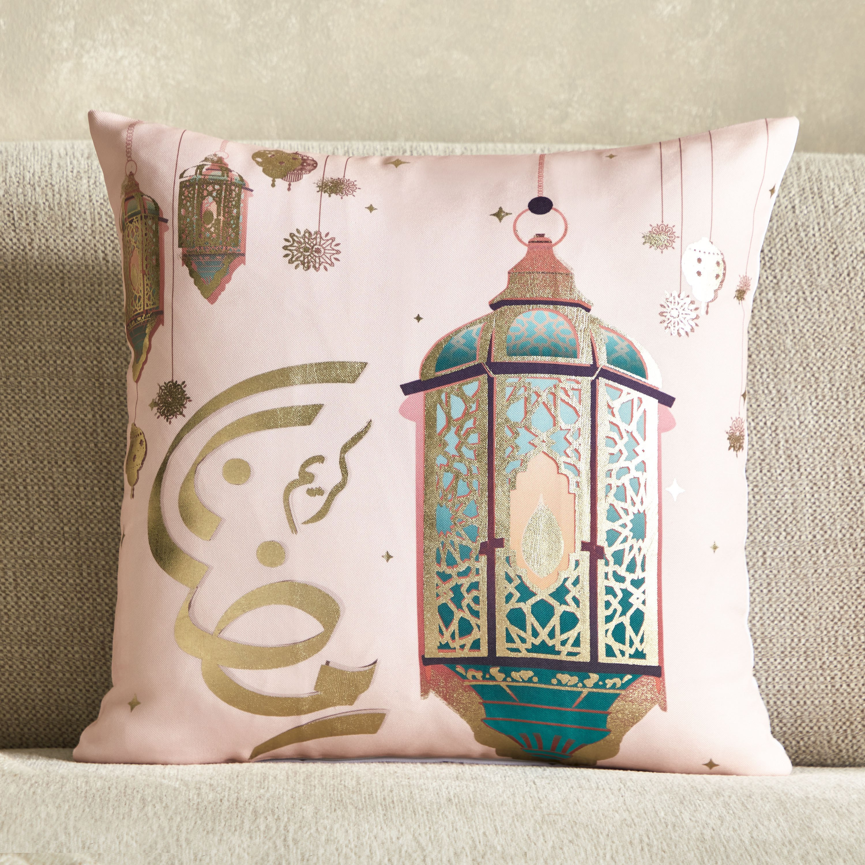 غطاء وسادة بطبعات رقمية من سيلكي شين - 45x45 سم-hbxhomeware-cushionsandcovers-cushioncovers-image-1