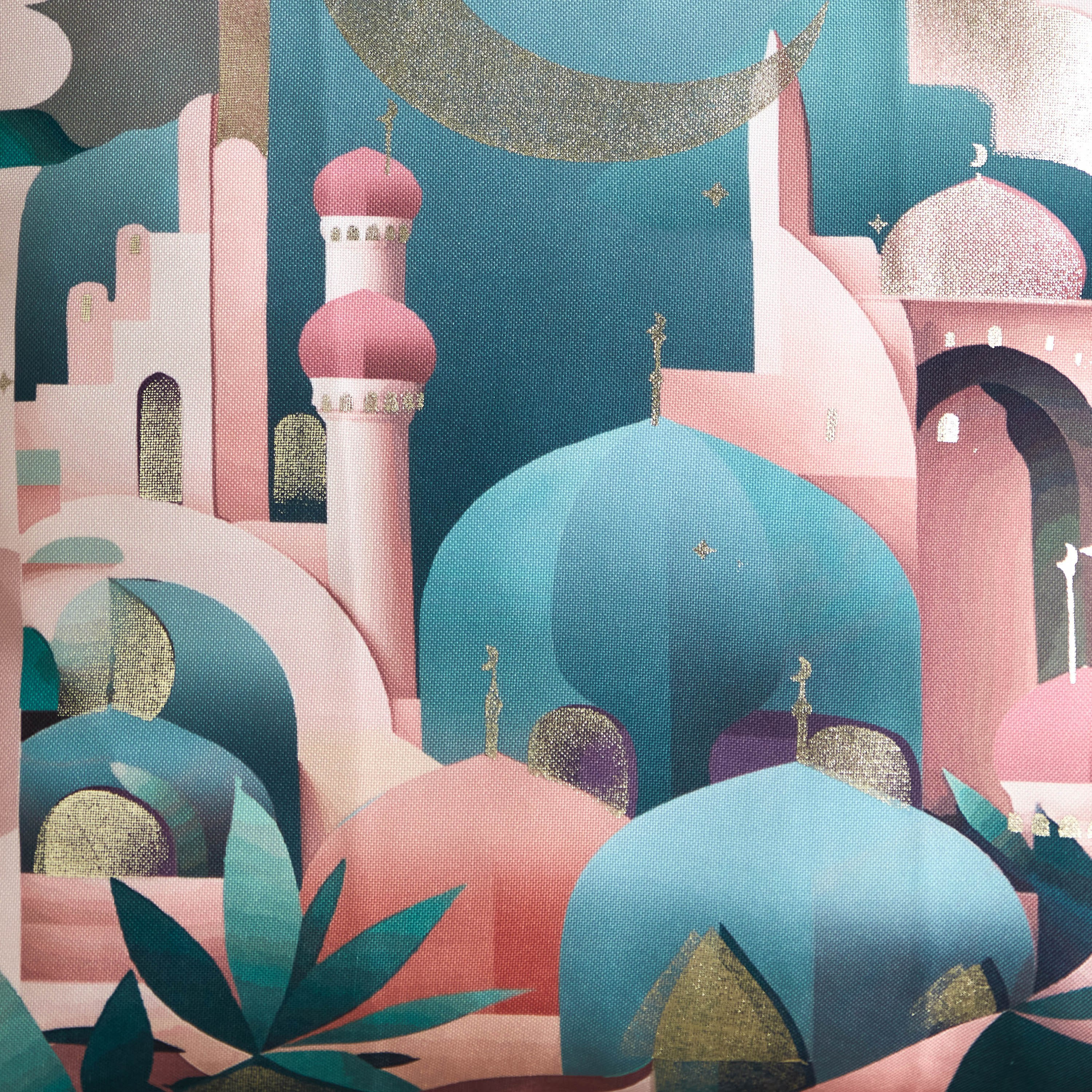 غطاء وسادة بطبعات رقمية إحسان من سيلكي شين - 45x45 سم-hbxhomeware-cushionsandcovers-cushioncovers-image-2