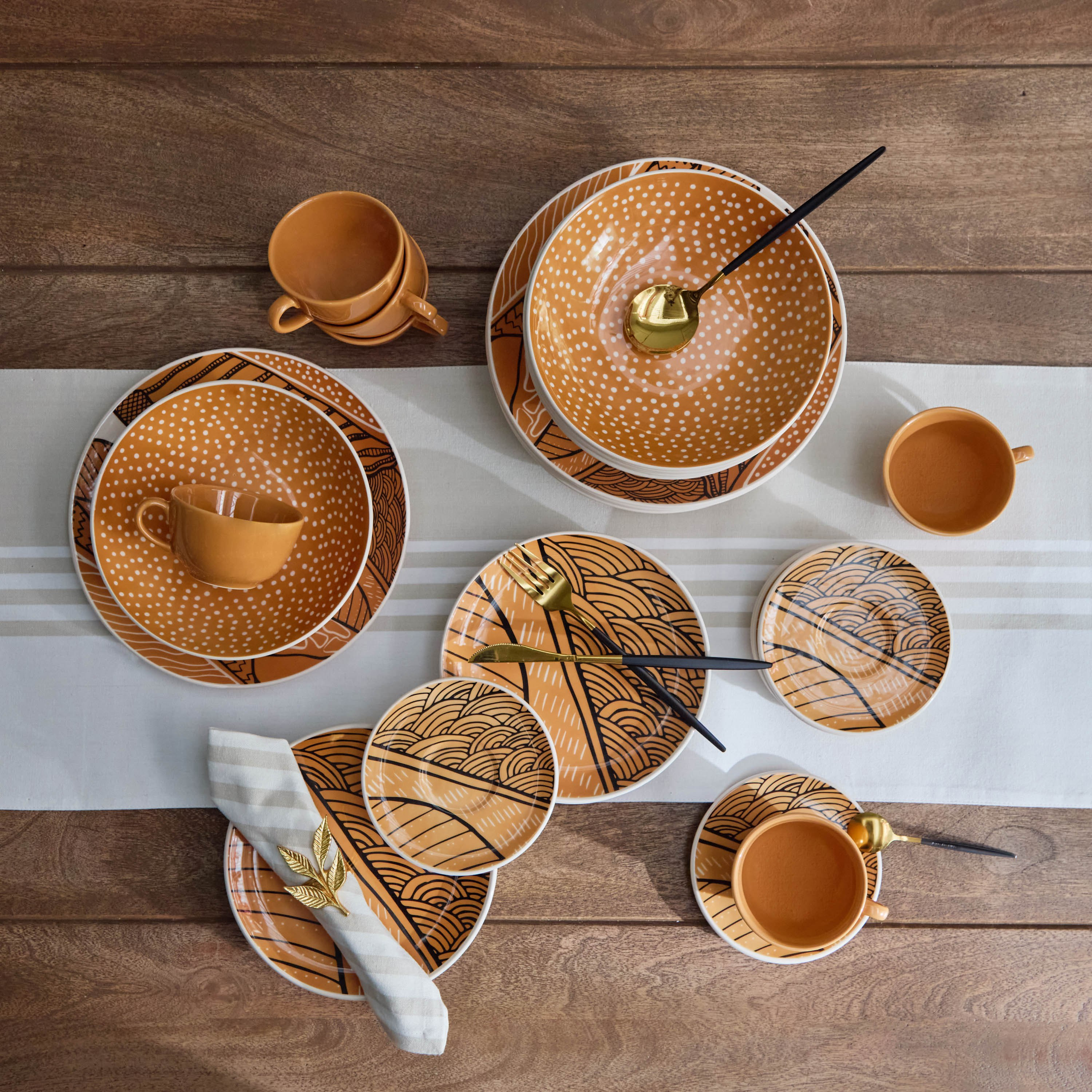 طقم عشاء 30 قطعة من مودرن جاليري - 6 أشخاص-hbxhomeware-hbxkitchen-image-1