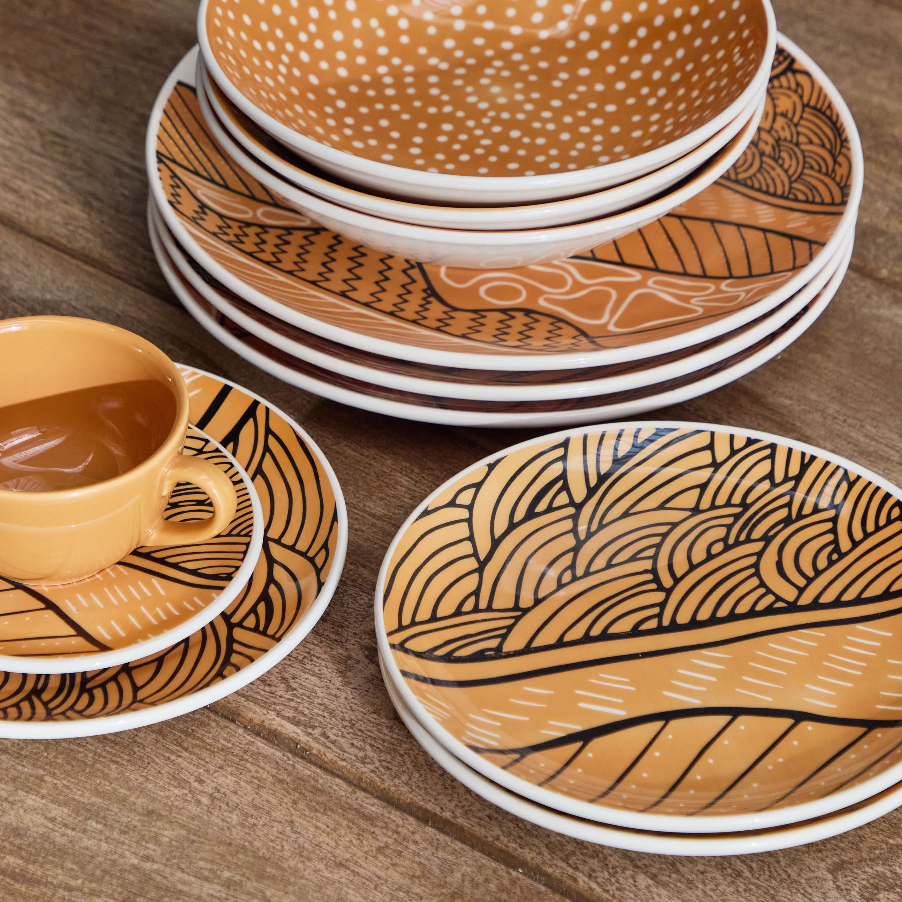 طقم عشاء 30 قطعة من مودرن جاليري - 6 أشخاص-hbxhomeware-hbxkitchen-image-3