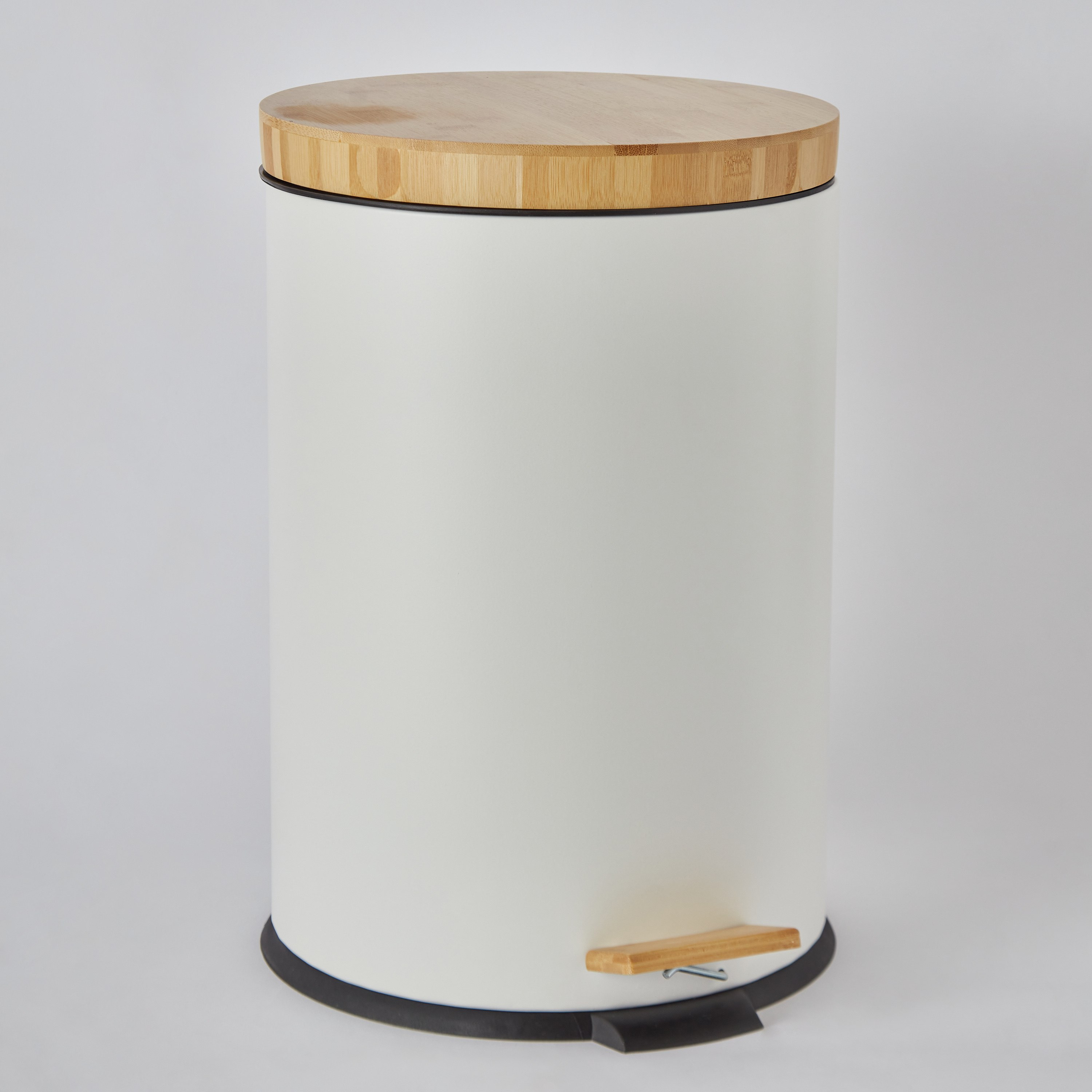 سلة مهملات بدواسة مع غطاء مرن من الخيزران من أوركيد - 20 لتر-hbxhomeware-hbxbathroom-image-6