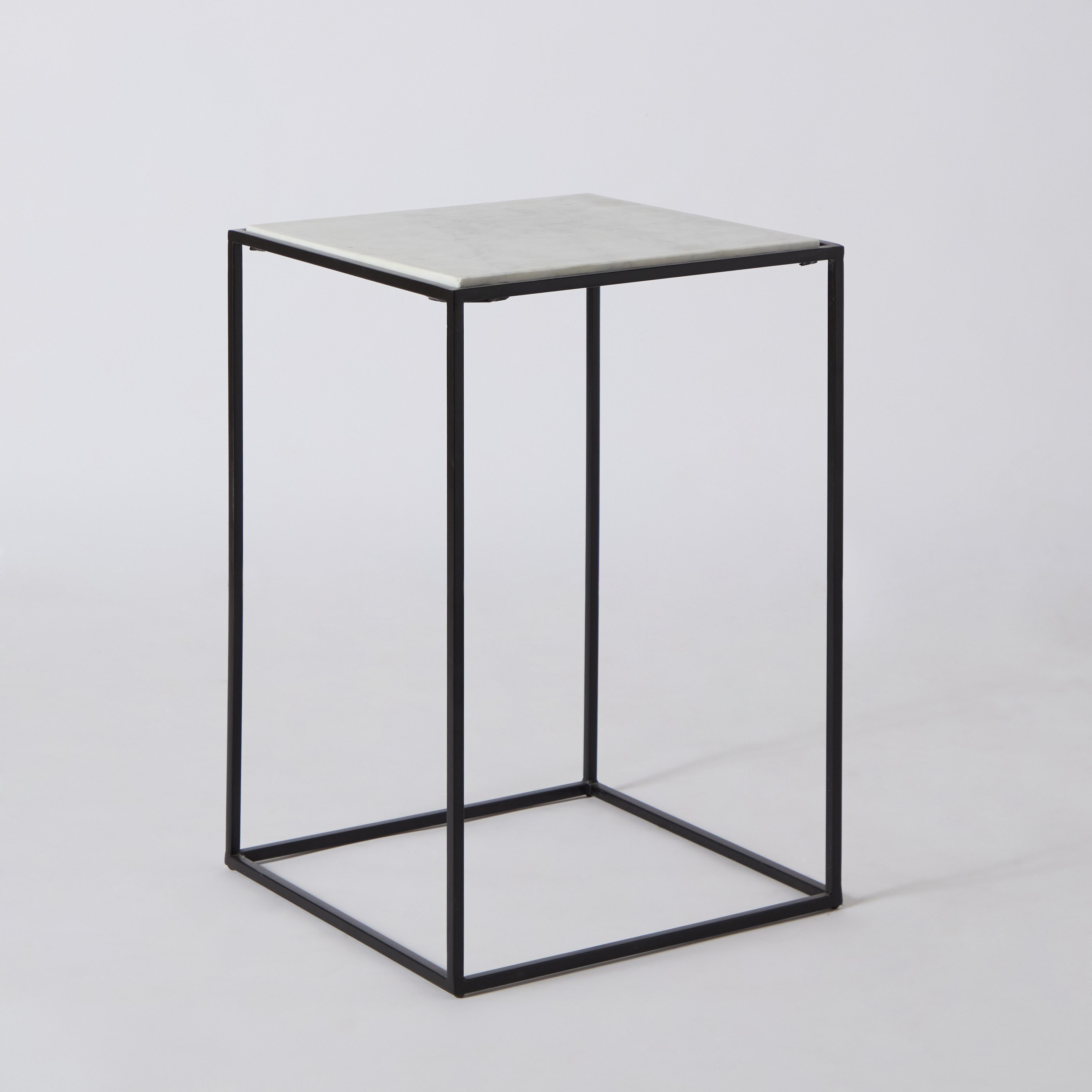 طقم طاولات متداخلة مربعة من 3 قطع بسطح من الرخام الأصلي - ويلو-hbxfurniture-livingroom-nestingtables-image-7