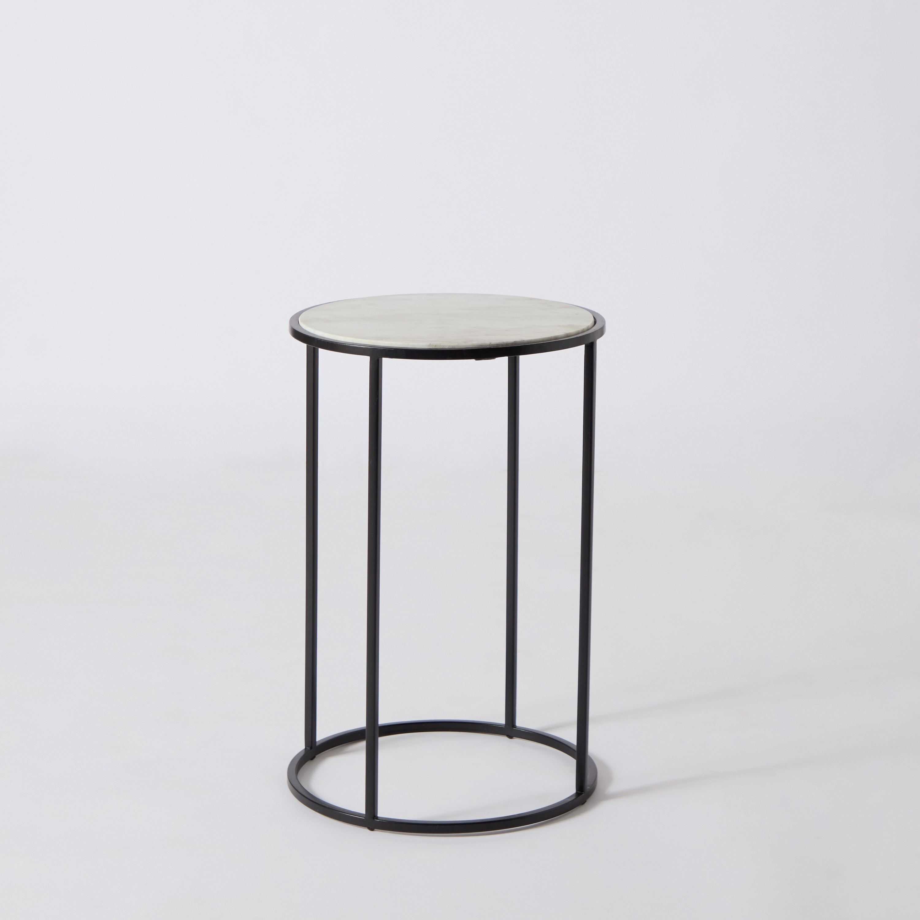 طقم طاولات متداخلة مستديرة من 3 قطع بسطح من الرخام الأصلي - ويلو-hbxfurniture-livingroom-nestingtables-image-8
