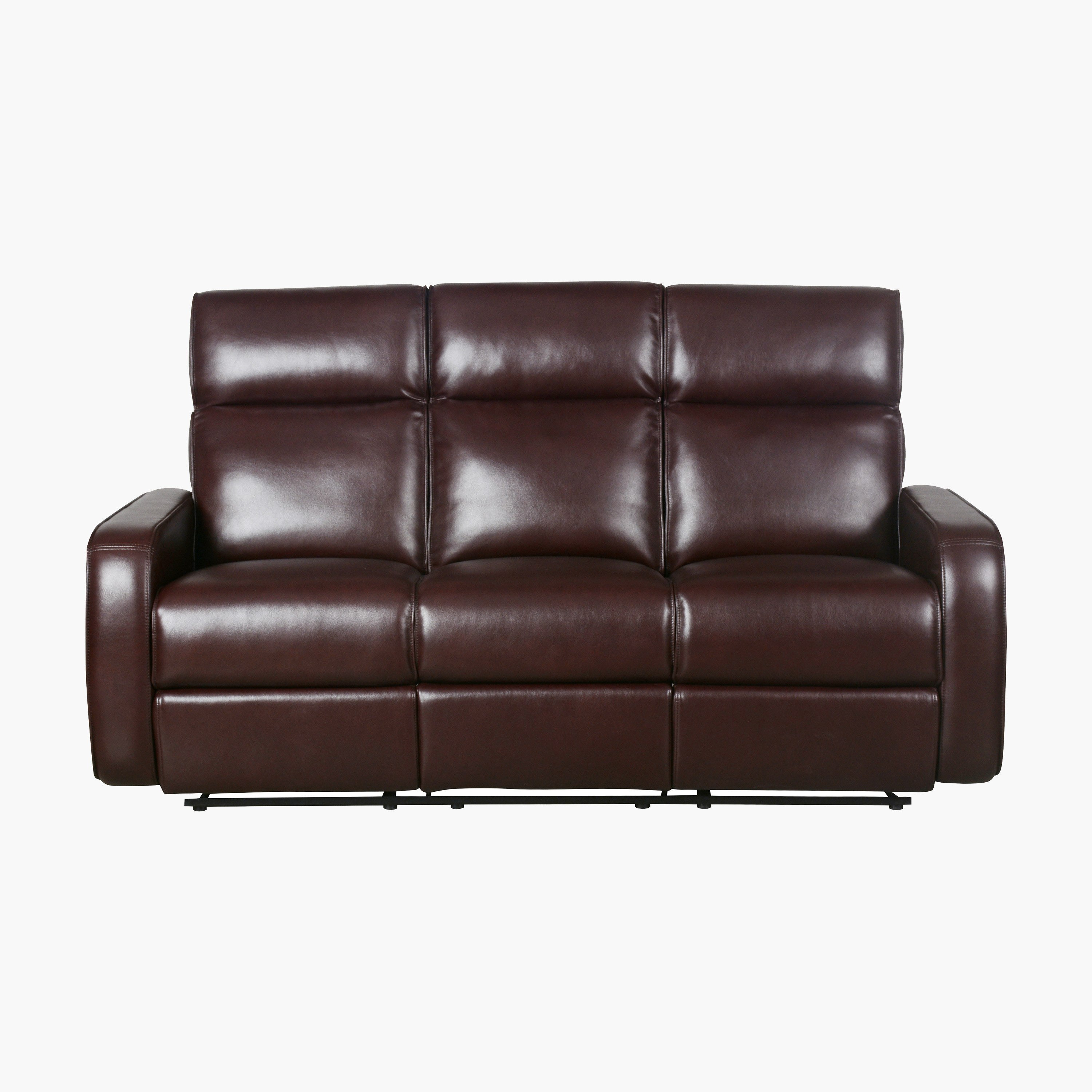 كنبة استرخاء 3 مقاعد من الجلد الصناعي من ديلا-hbxlivingroom-sofasandarmchairs-sofas-image-1
