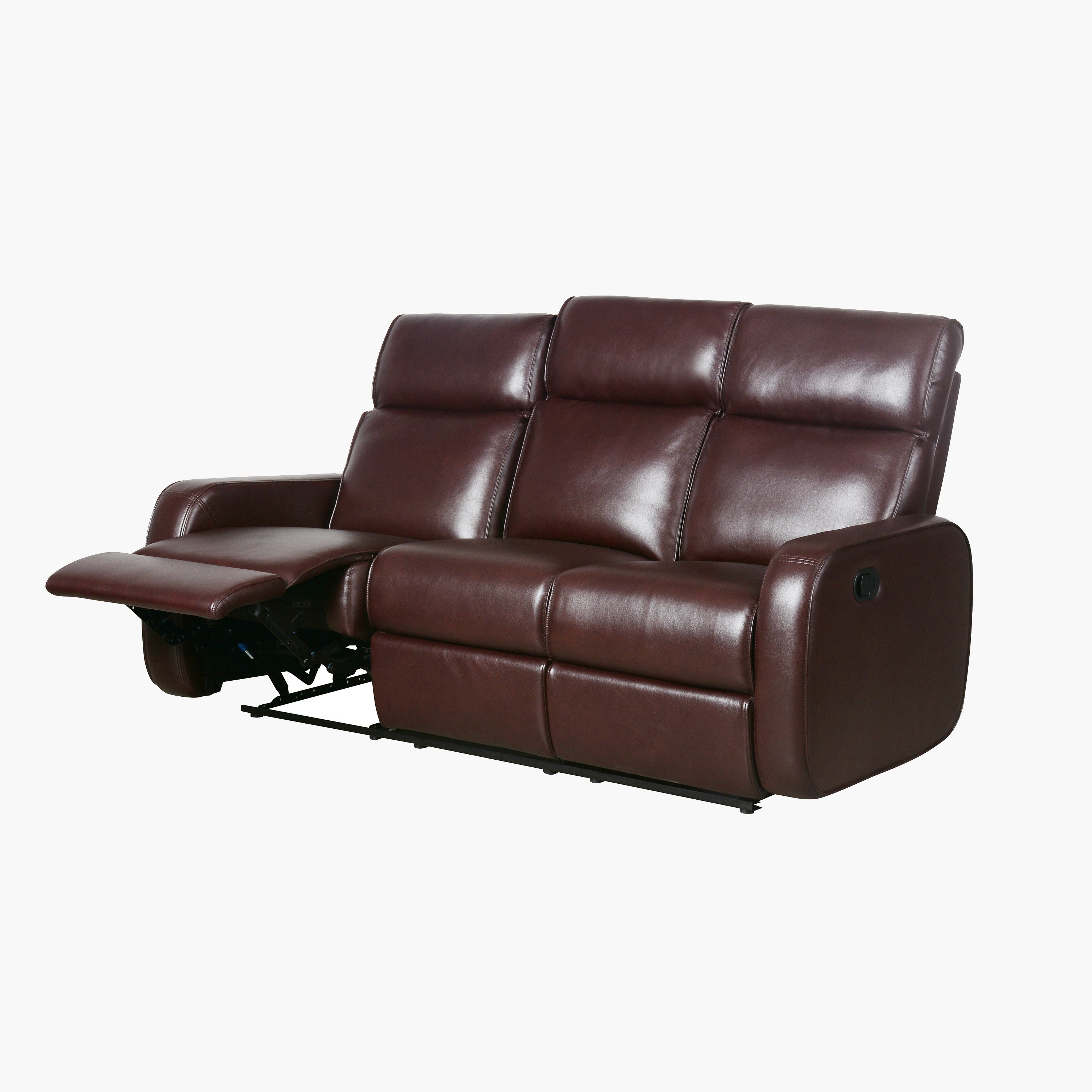 كنبة استرخاء 3 مقاعد من الجلد الصناعي من ديلا-hbxlivingroom-sofasandarmchairs-sofas-image-2