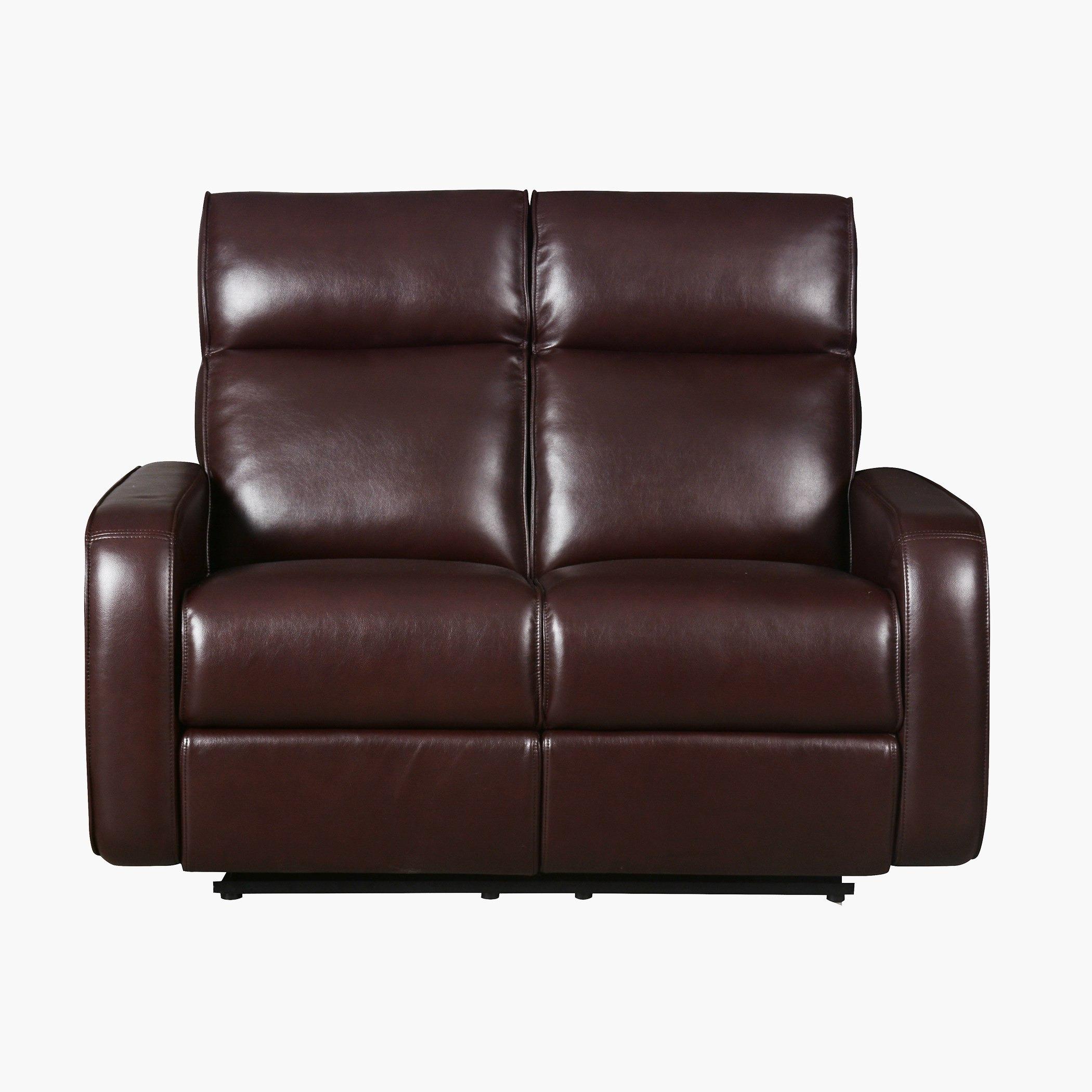 كنبة استرخاء مقعدين من الجلد الصناعي من ديلا-hbxlivingroom-sofasandarmchairs-sofas-image-1