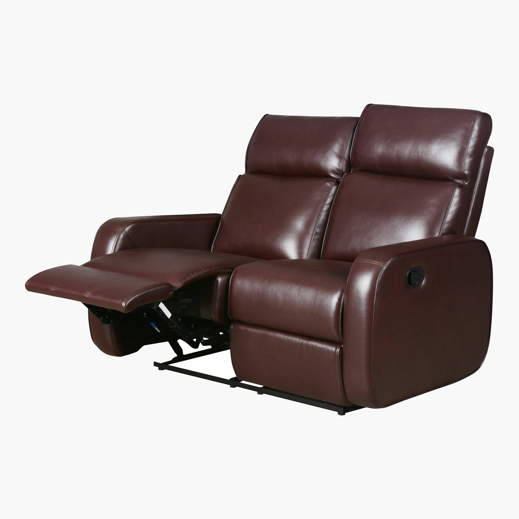 كنبة استرخاء مقعدين من الجلد الصناعي من ديلا-hbxlivingroom-sofasandarmchairs-sofas-image-2