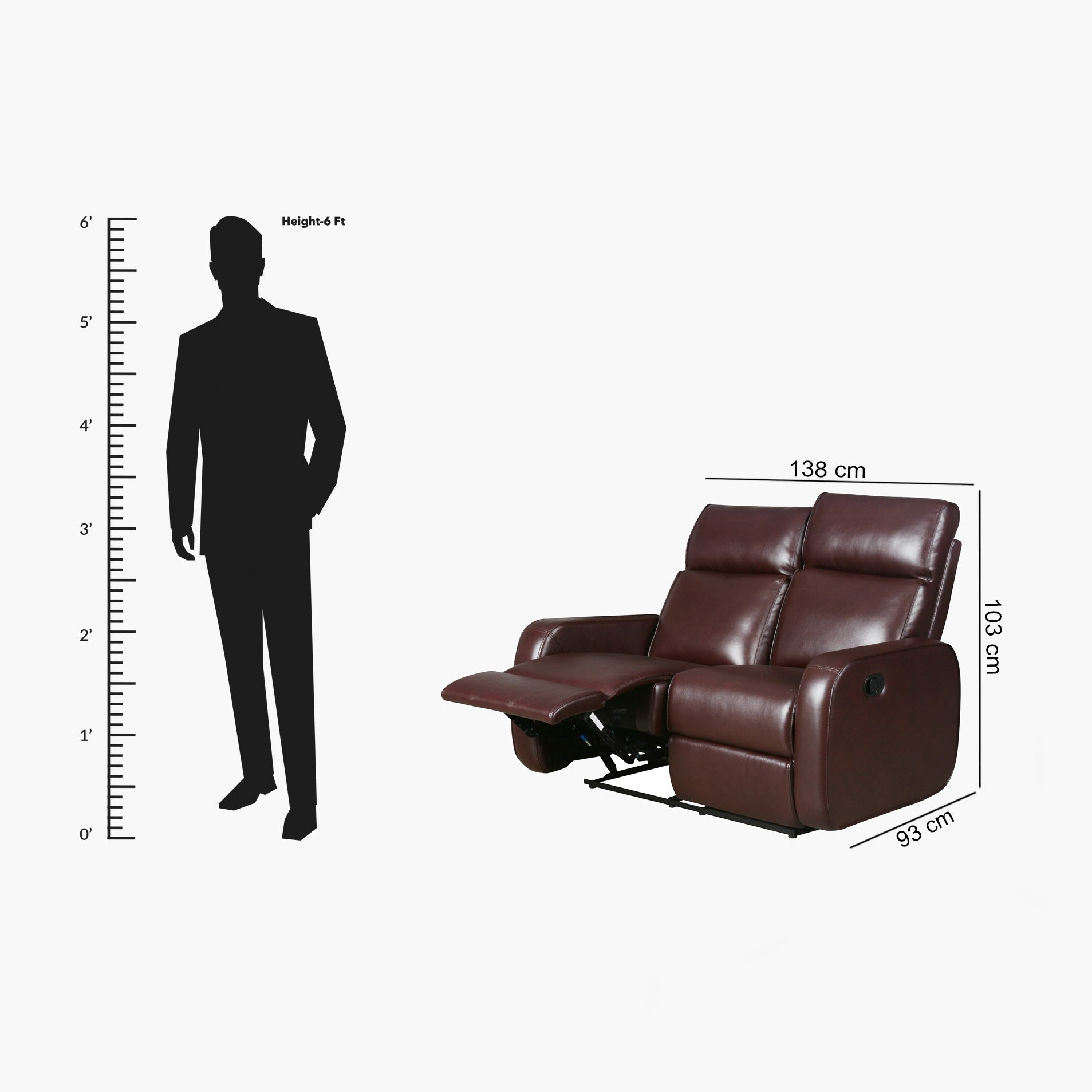 كنبة استرخاء مقعدين من الجلد الصناعي من ديلا-hbxlivingroom-sofasandarmchairs-sofas-image-8