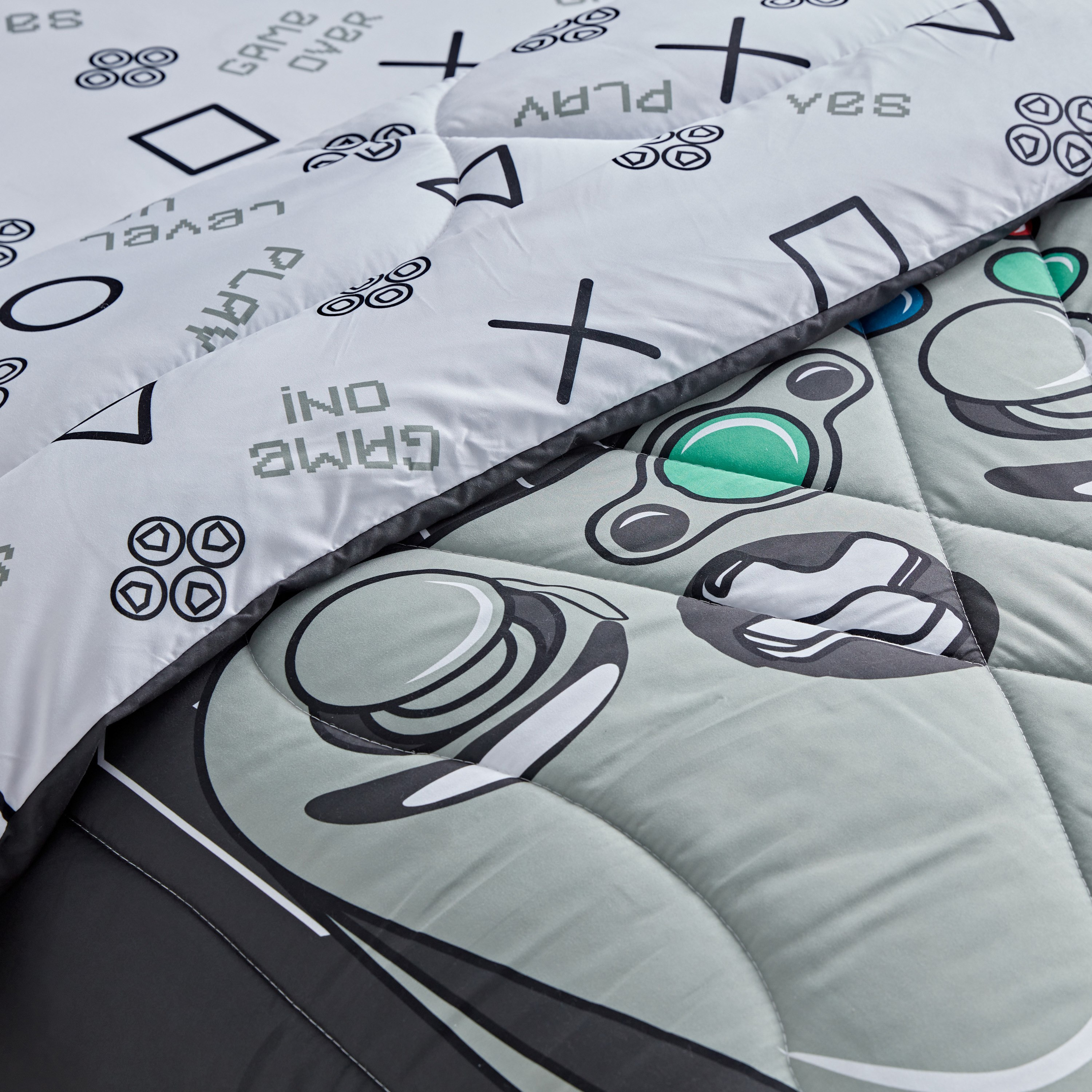 طقم لحاف فردي من الألياف الدقيقة قطعتين من جيمنج - 135x220 سم-hbxhomeware-hbxkidsandyouth-image-6
