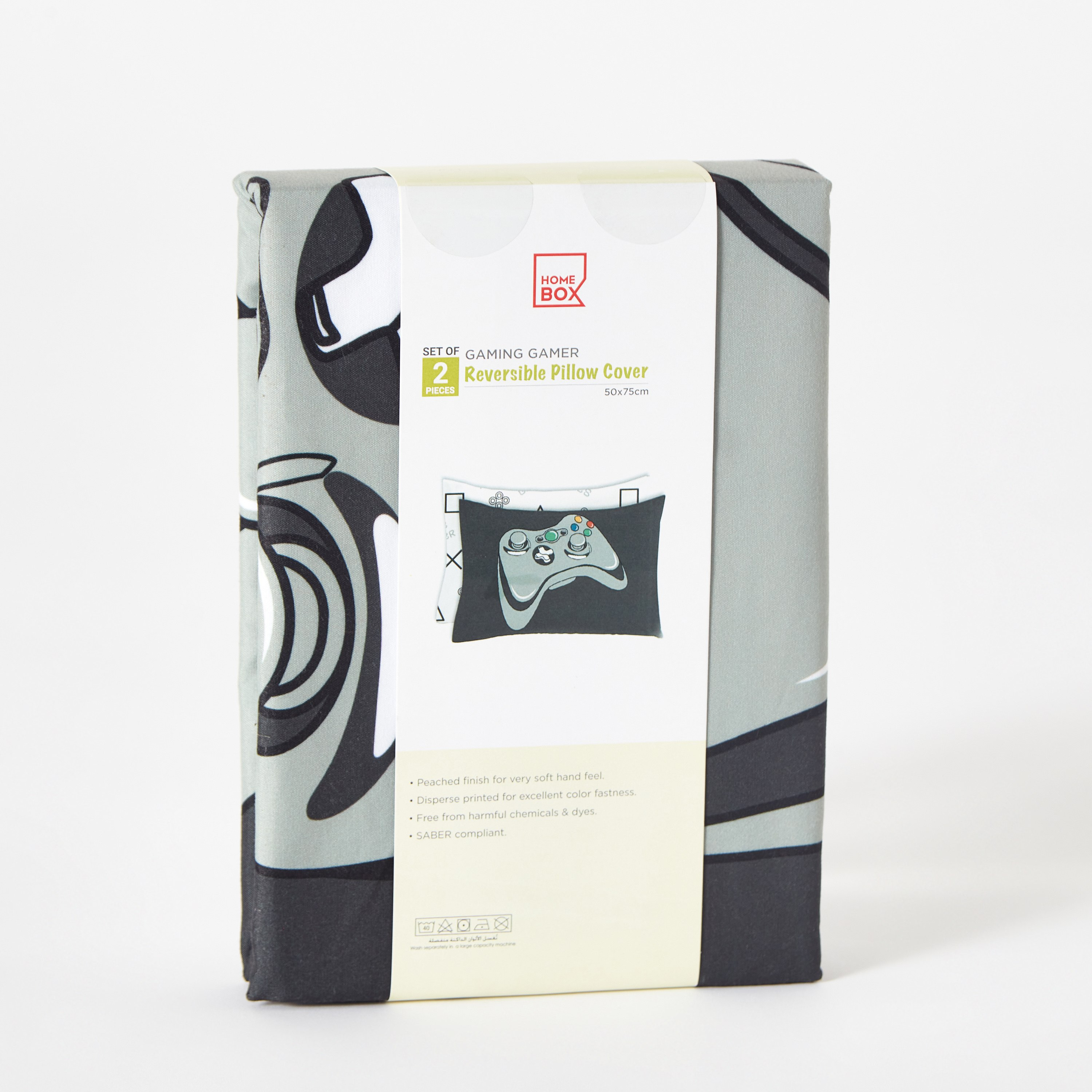 Gaming Gamer 2-Piece Microfibre Pillow Cover Set - 50x75 cm-hbxhomeware-hbxkidsandyouth-image-8
