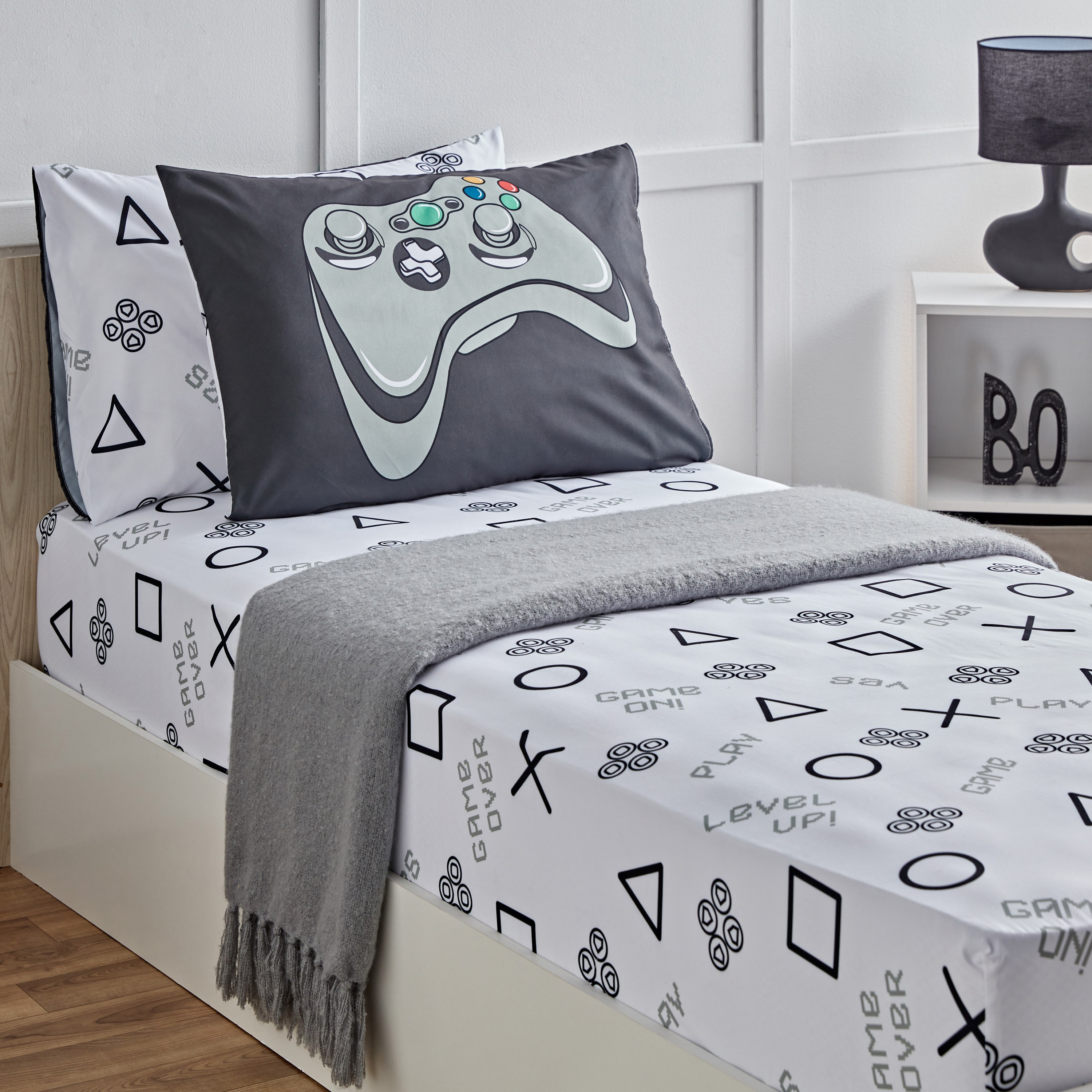 Gaming Gamer 2-Piece Microfibre Pillow Cover Set - 50x75 cm-hbxhomeware-hbxkidsandyouth-image-6