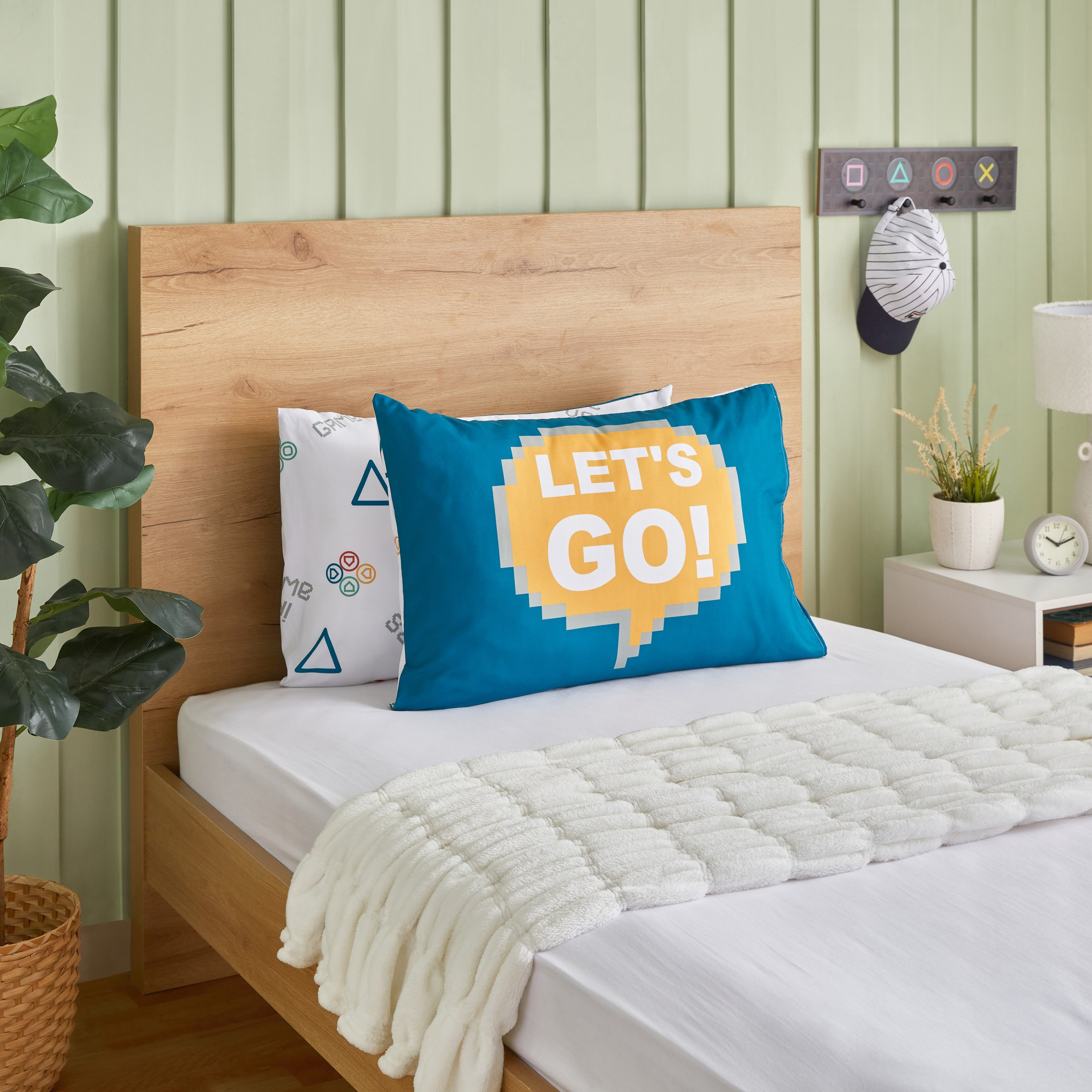 طقم أغطية وسائد مايكروفايبر قطعتين من ستارت بلاي من جيمنج - 50x75 سم-hbxhomeware-hbxkidsandyouth-image-6