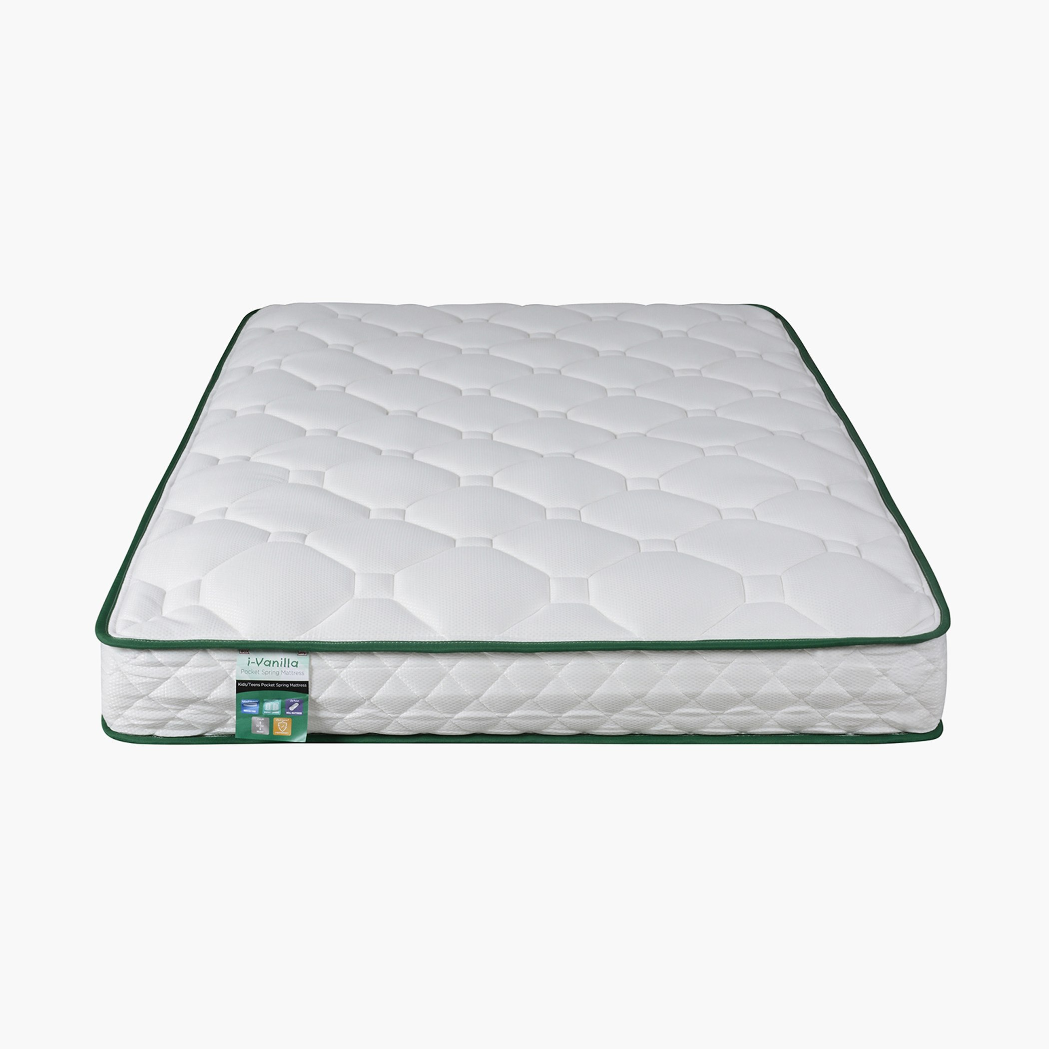 مرتبة فردية بنوابض جيبية للأطفال من سليب إيز آي فانيلا - 90x190x20 سم-hbxfurniture-bedroom-mattresses-single-image-11