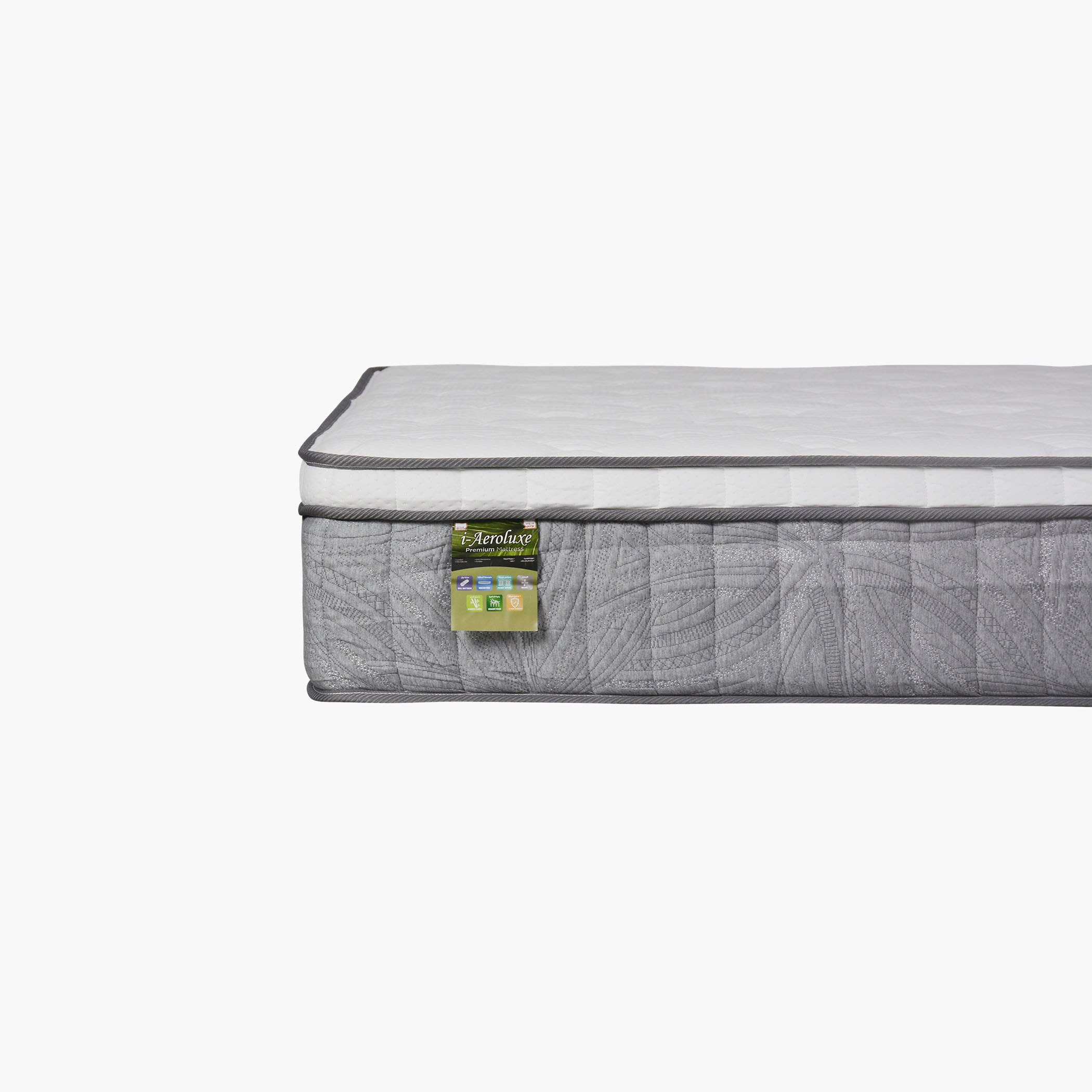 SleepLuxe iAeroluxe Cooling Gel Infused 3 Zone Pocket Spring Queen Mattress - 160x200x30 cm-hbxbedroom-mattresses-queen-image-13