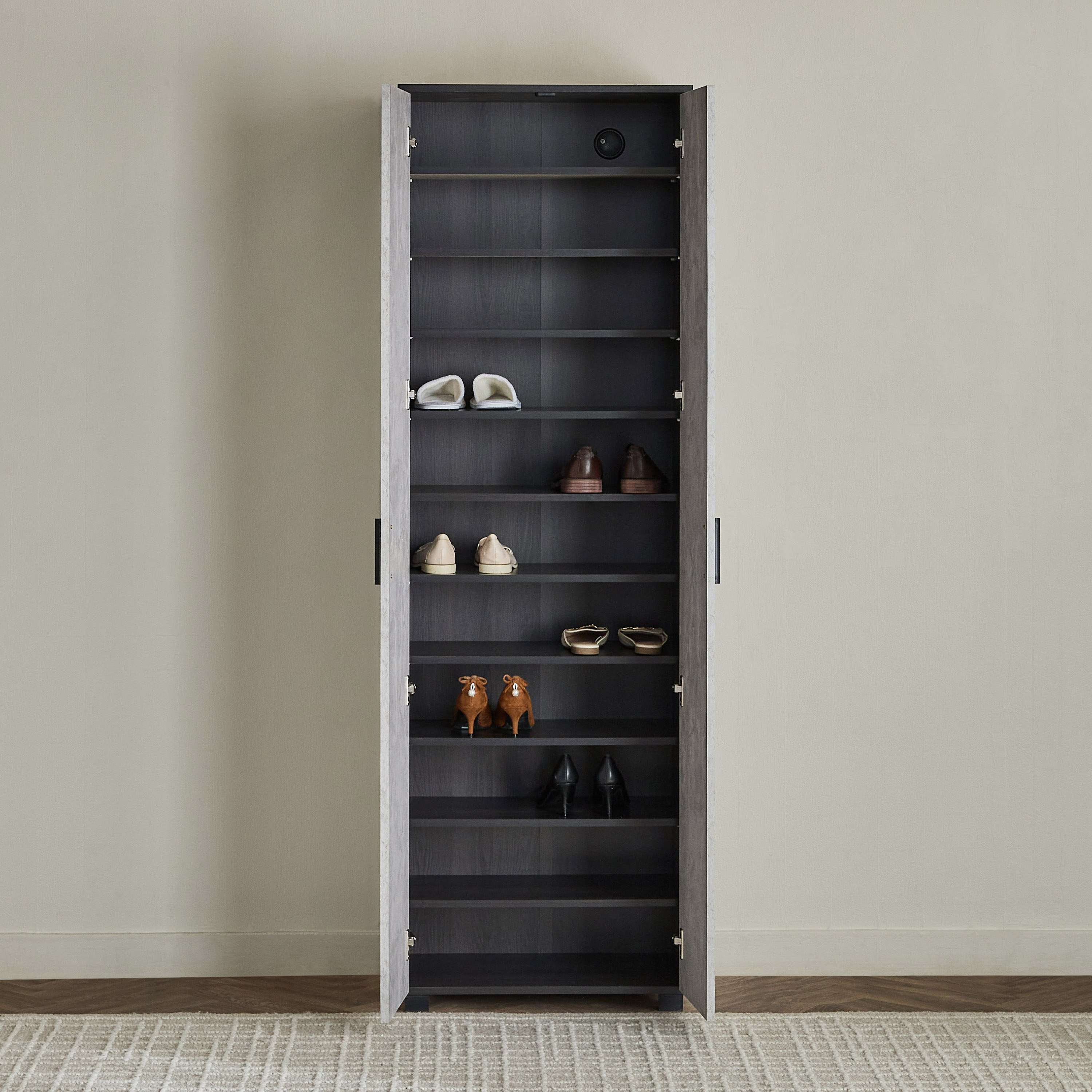 Capri 33-Pair Tall Shoe Cabinet-hbxbedroom-shoecabinetsandracks-image-3