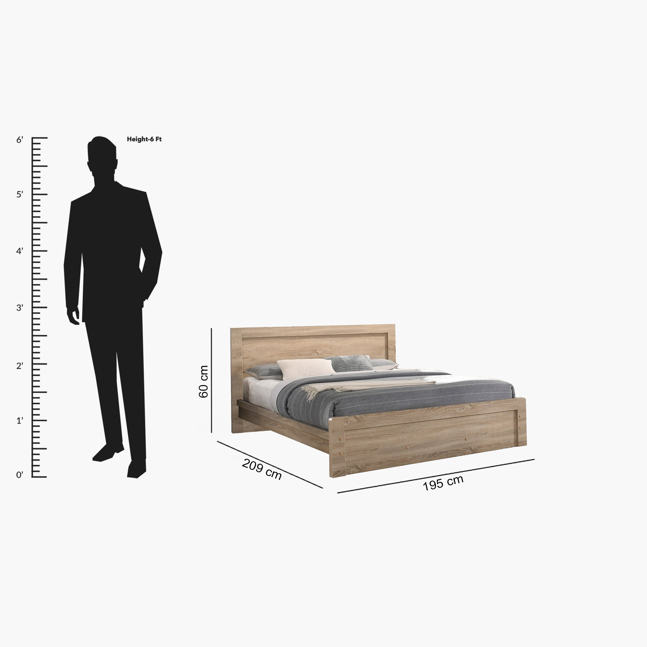 سرير كينج إن إكس تي من كوبر - 180x200 سم-hbxfurniture-bedsandbedsets-beds-king-image-9