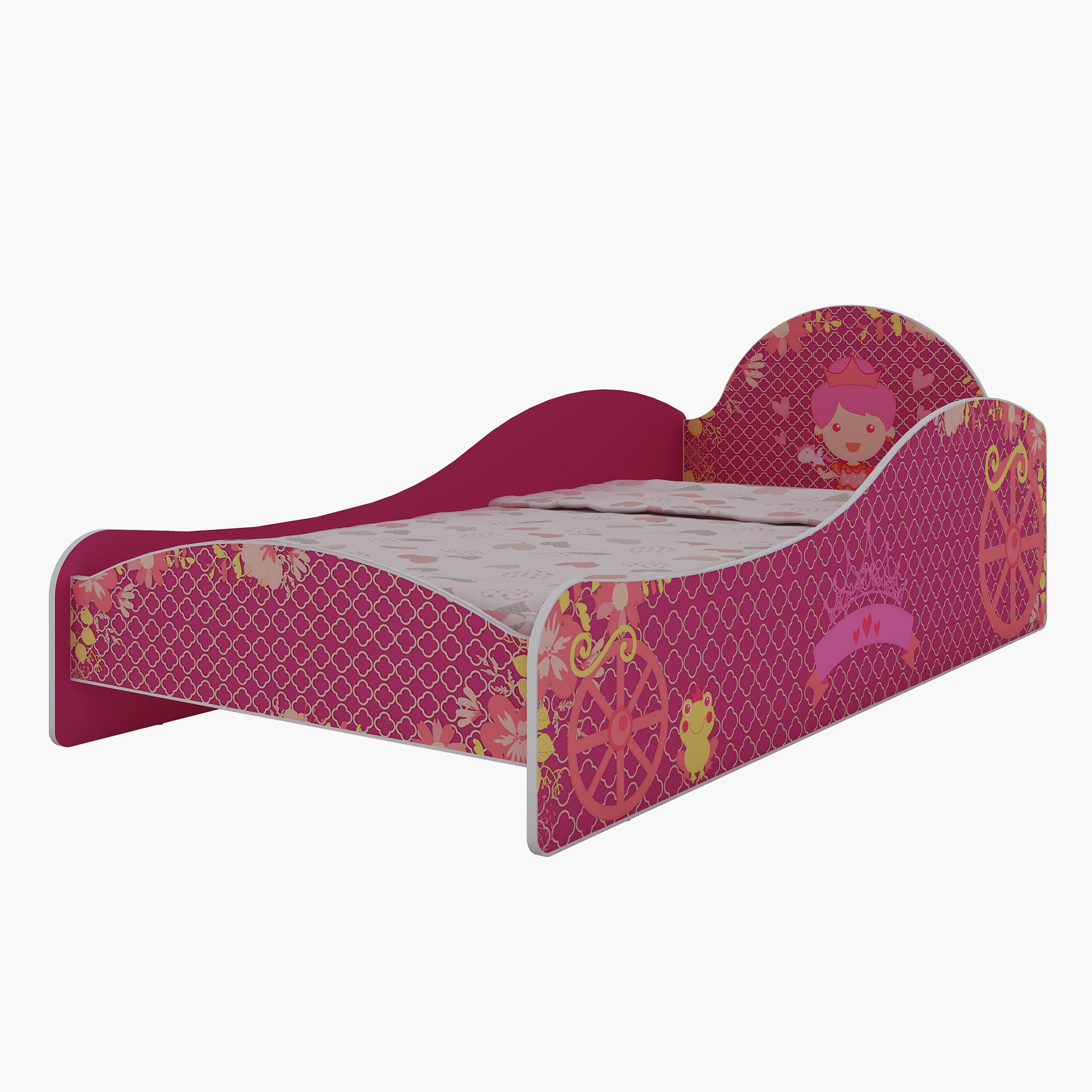 سرير فردي بتصميم عربة - برنسيس كاسينا من موڤو - 90x190 سم-hbxfurniture-bedsandbedsets-beds-single-image-2