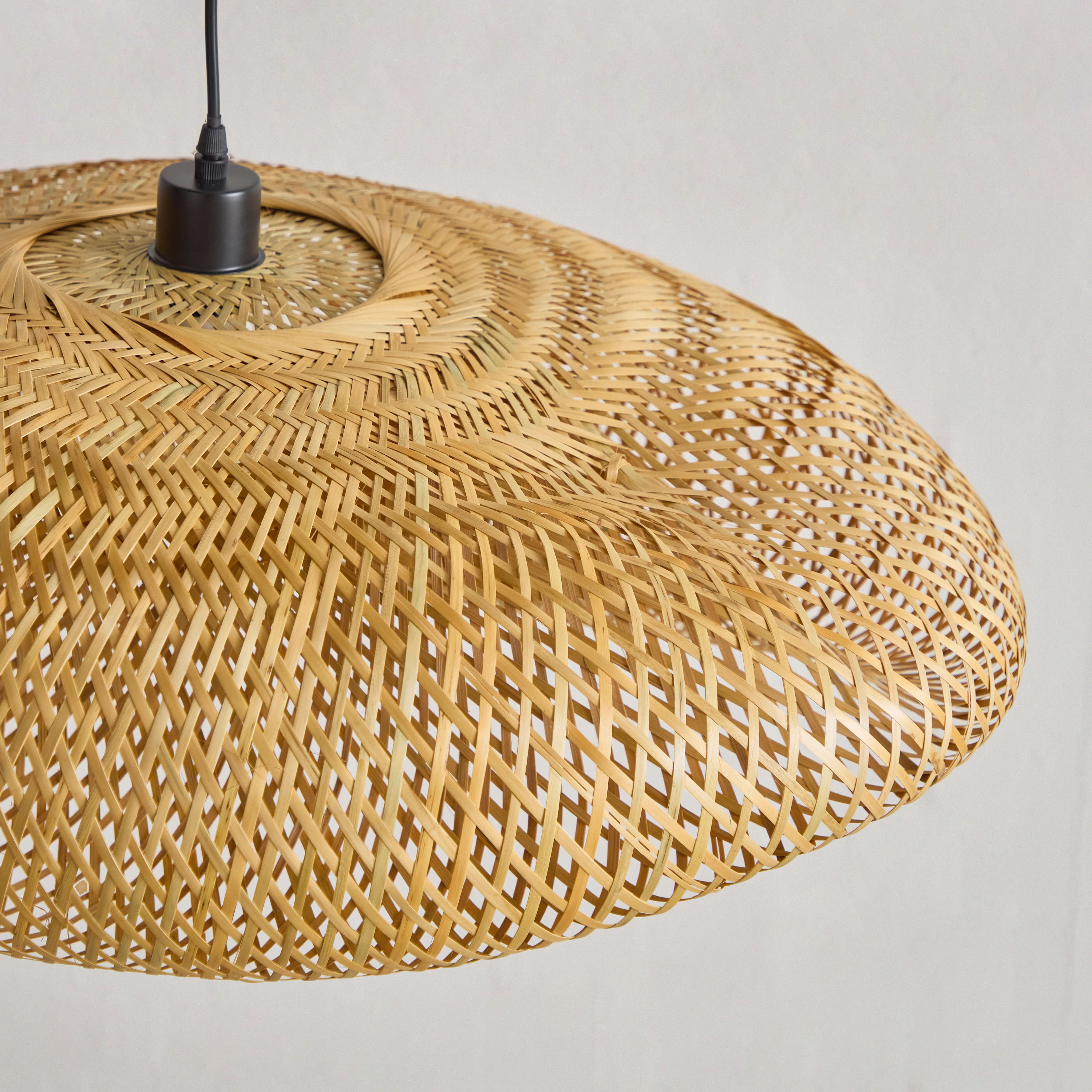 مصباح سقف معلق من الخيزران مع كابل من ناتشريل - 76x56x22 سم-hbxhomeware-hbxlivingroom-image-4