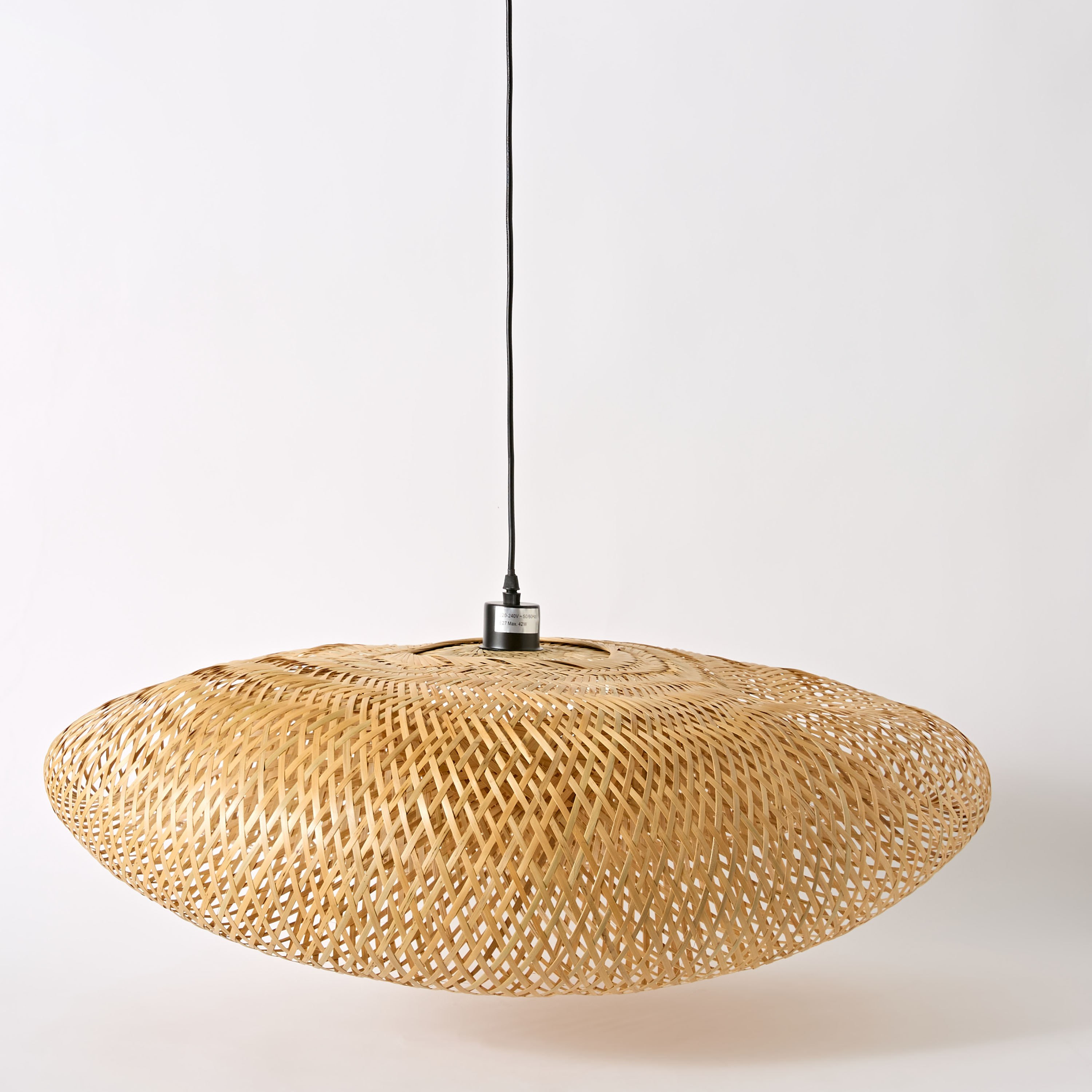 مصباح سقف معلق من الخيزران مع كابل من ناتشريل - 76x56x22 سم-hbxhomeware-hbxlivingroom-image-6