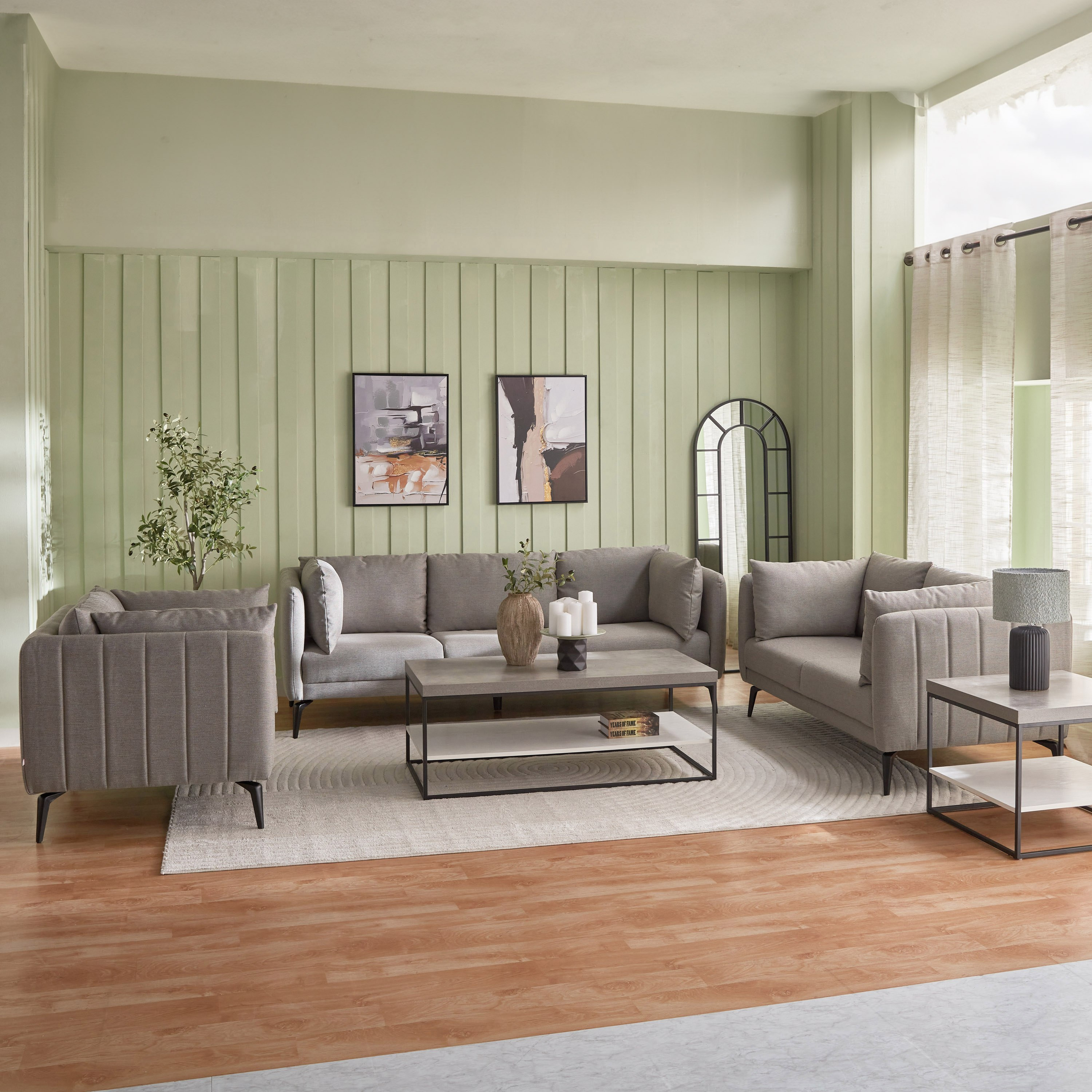 كنبة قماش بمقعدين مع وسادتين من هاربر-hbxlivingroom-sofasandarmchairs-sofas-image-9