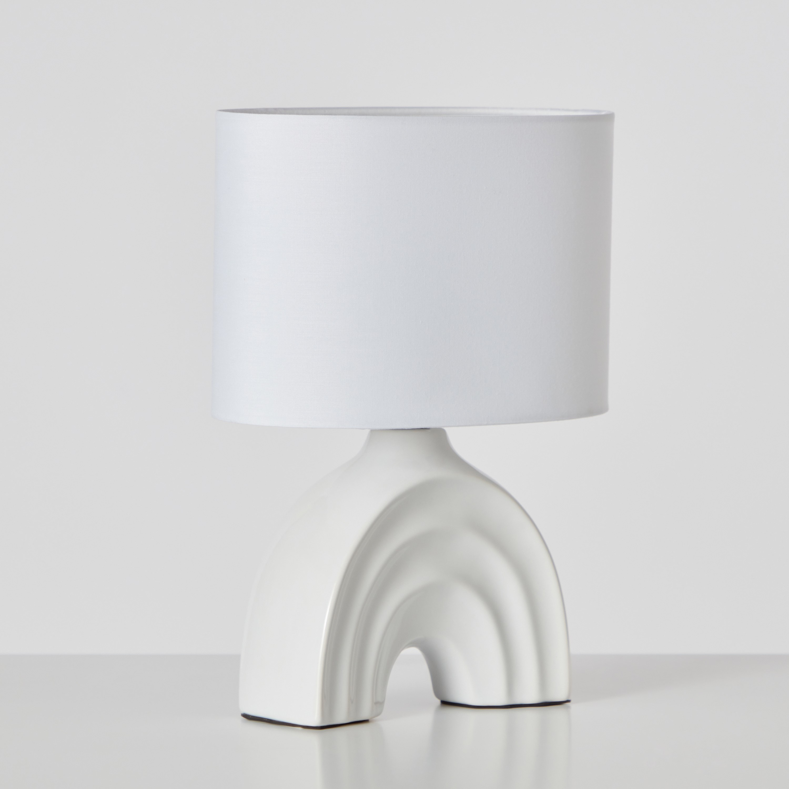 مصباح طاولة سيراميك من كاسبيان - 21.5x21.5x30 سم-hbxlivingroom-lighting-tablelamps-image-6