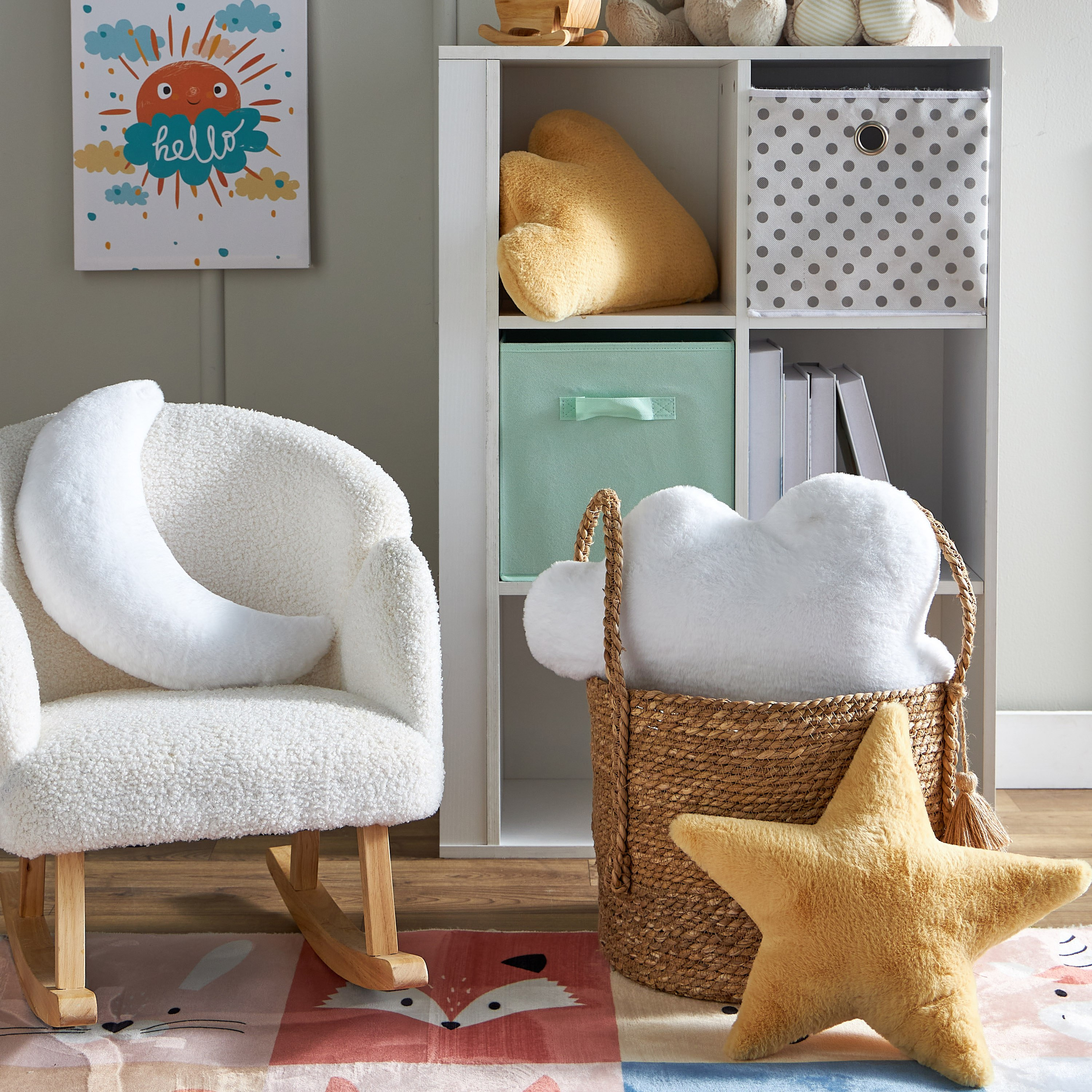 وسادة من فرو الأرنب الصناعي بتصميم نجمة من بلاي لاند - 42x42 سم-hbxhomeware-hbxkidsandyouth-image-4