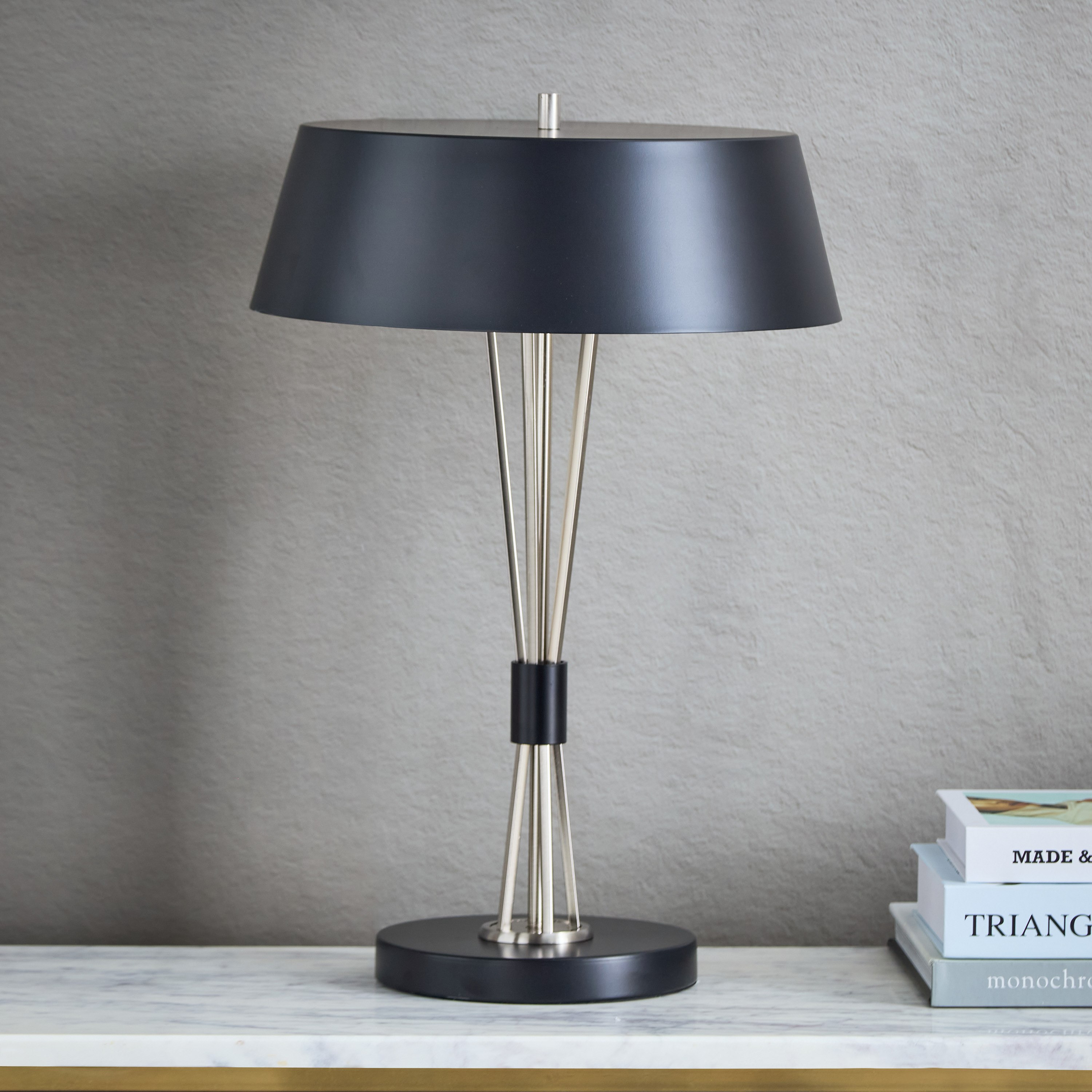Marisha Metal Table Lamp - 35x47 cm-hbxlivingroom-lighting-tablelamps-image-1