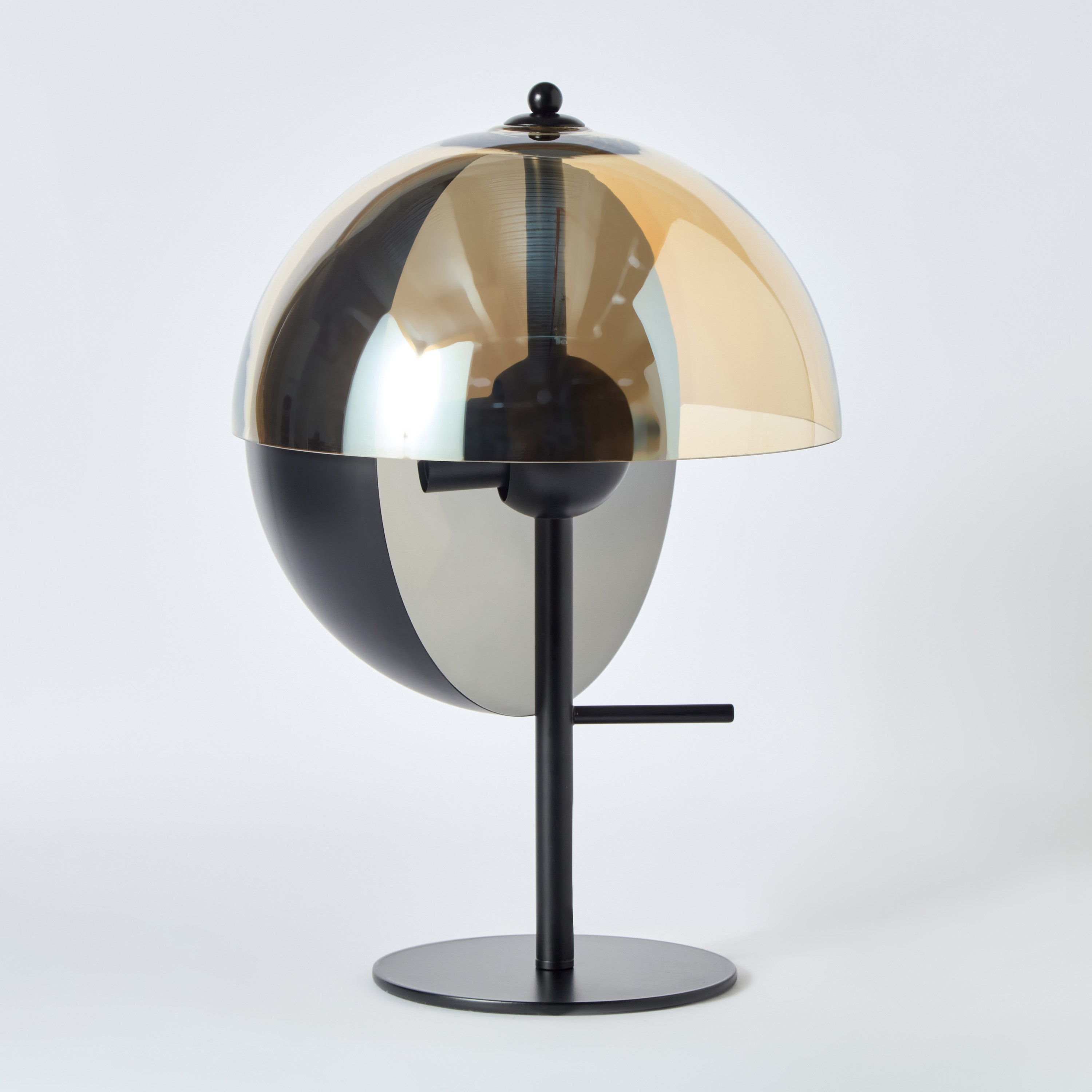 مصباح طاولة زجاج ومعدن من ماريشا - 30x44 سم-hbxlivingroom-lighting-tablelamps-image-6