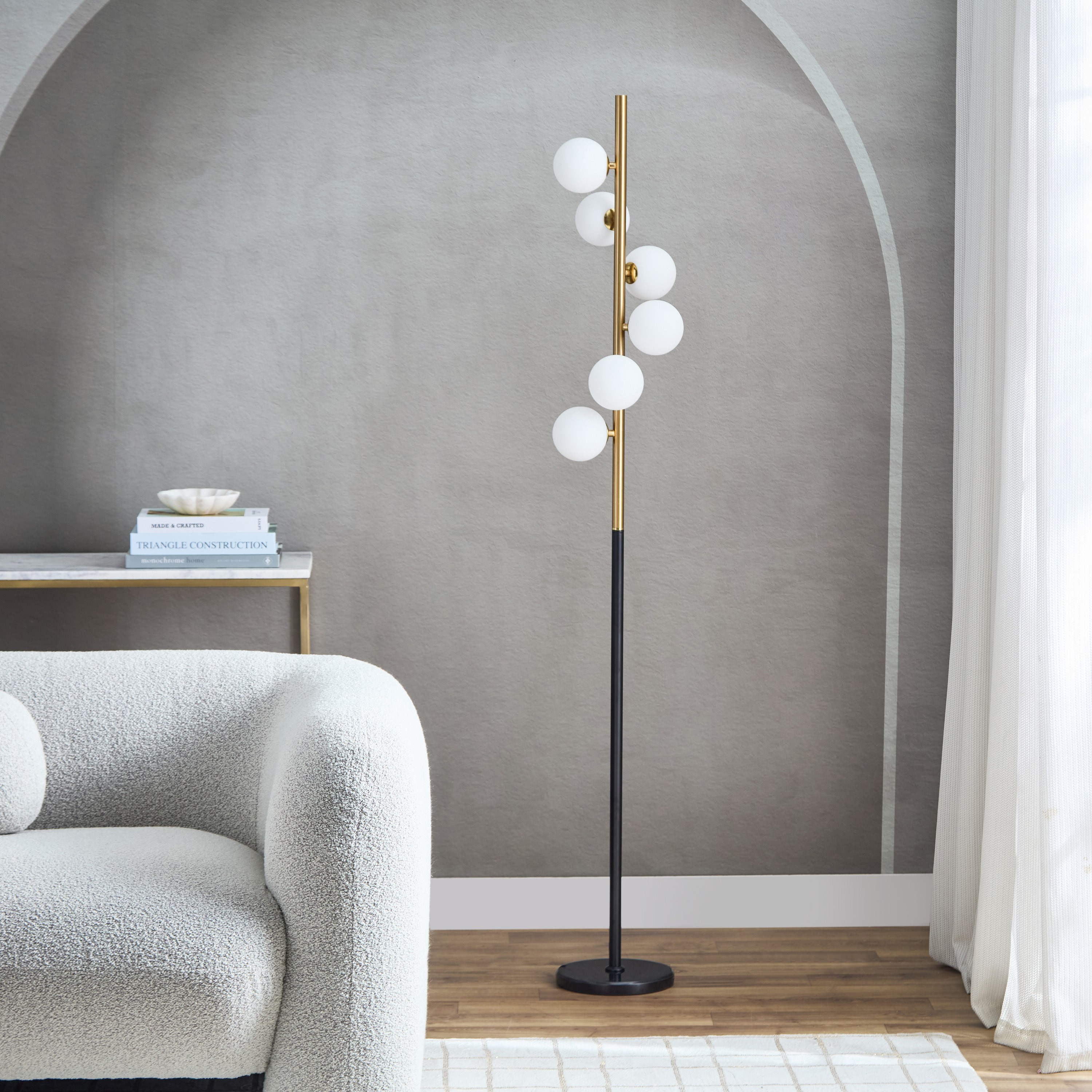 مصباح طاولة معدن من ماريشا - 165 سم-hbxhomeware-hbxdecorandfurnishings-image-1