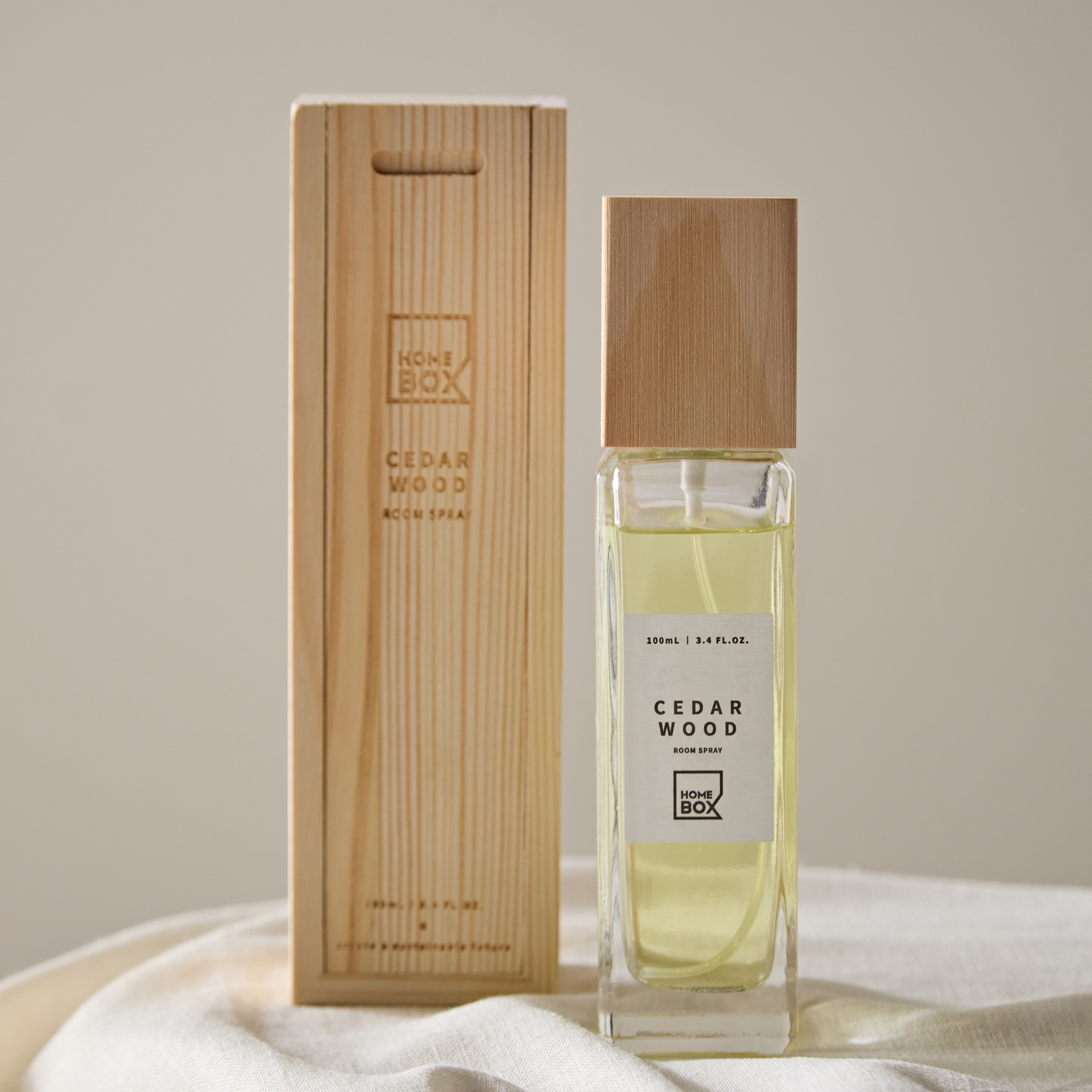 بخاخ معطر غرف خشب الأرز بغطاء خشبي من إيدن - 100 مل-hbxdecorandfurnishings-homefragrance-roomfreshnersandaromamist-image-1