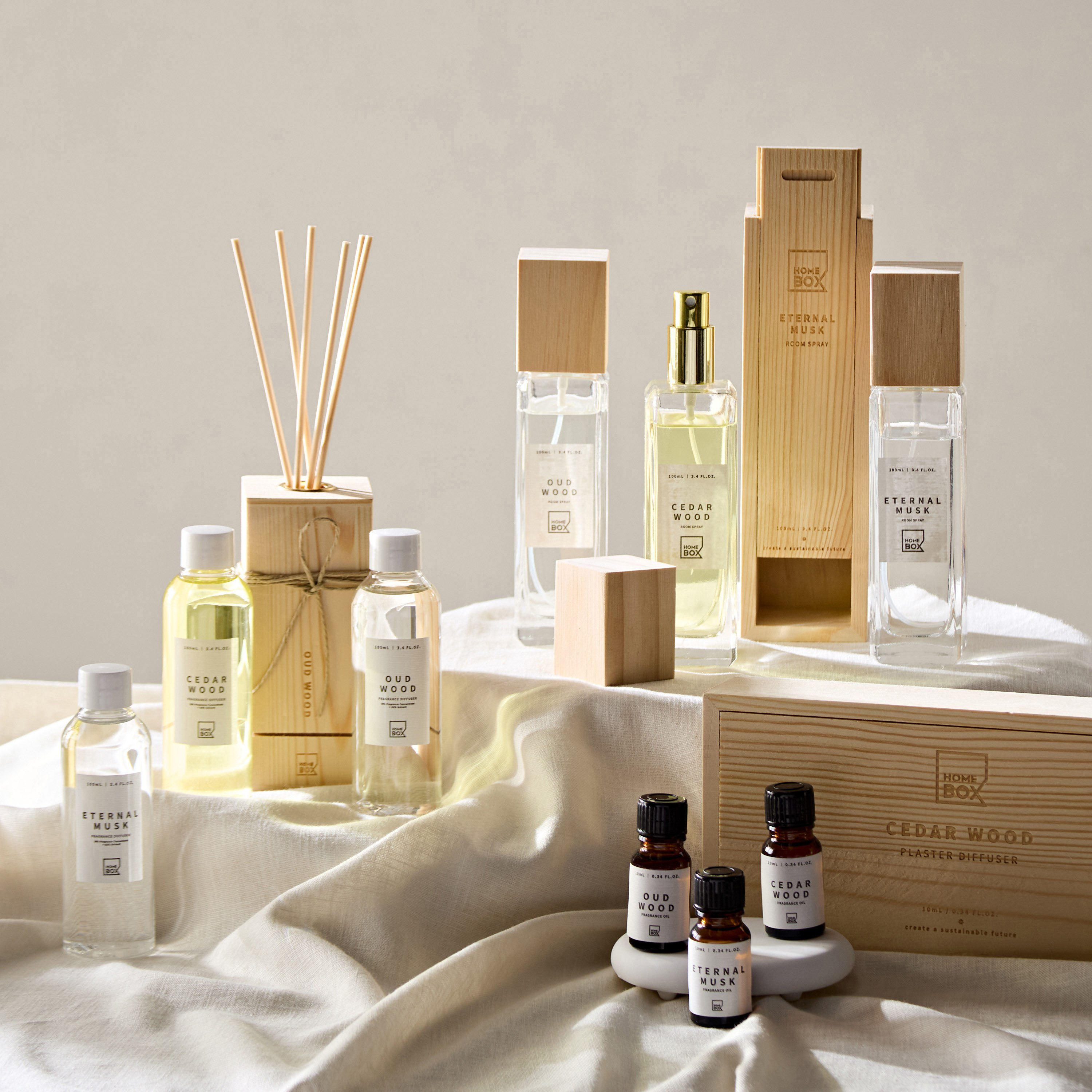 بخاخ معطر غرف خشب الأرز بغطاء خشبي من إيدن - 100 مل-hbxdecorandfurnishings-homefragrance-roomfreshnersandaromamist-image-4