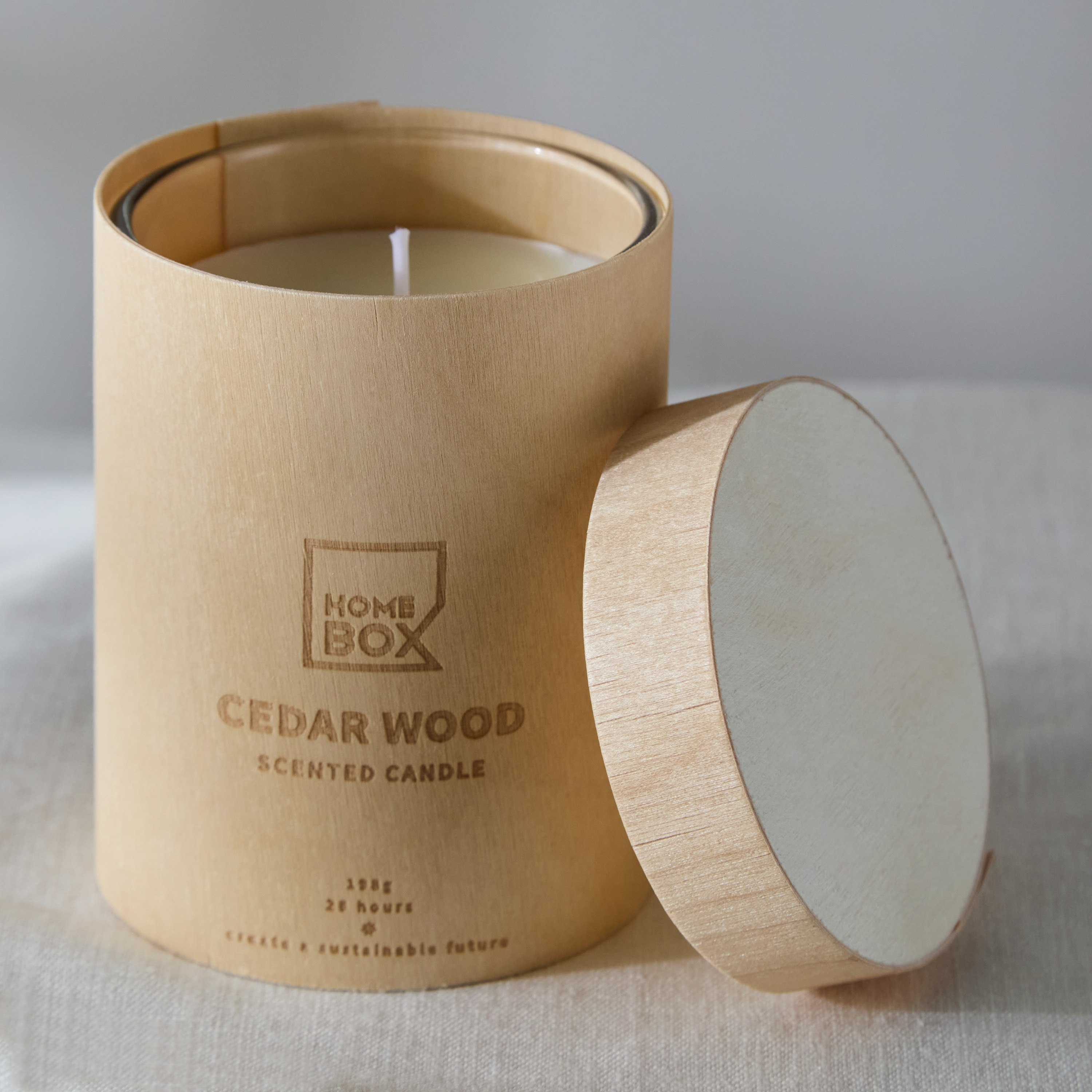 Eden Cedar Wood Wooden Jar Candle - 198 g-PROMO_HB_AE_B2G2_011025-image-1
