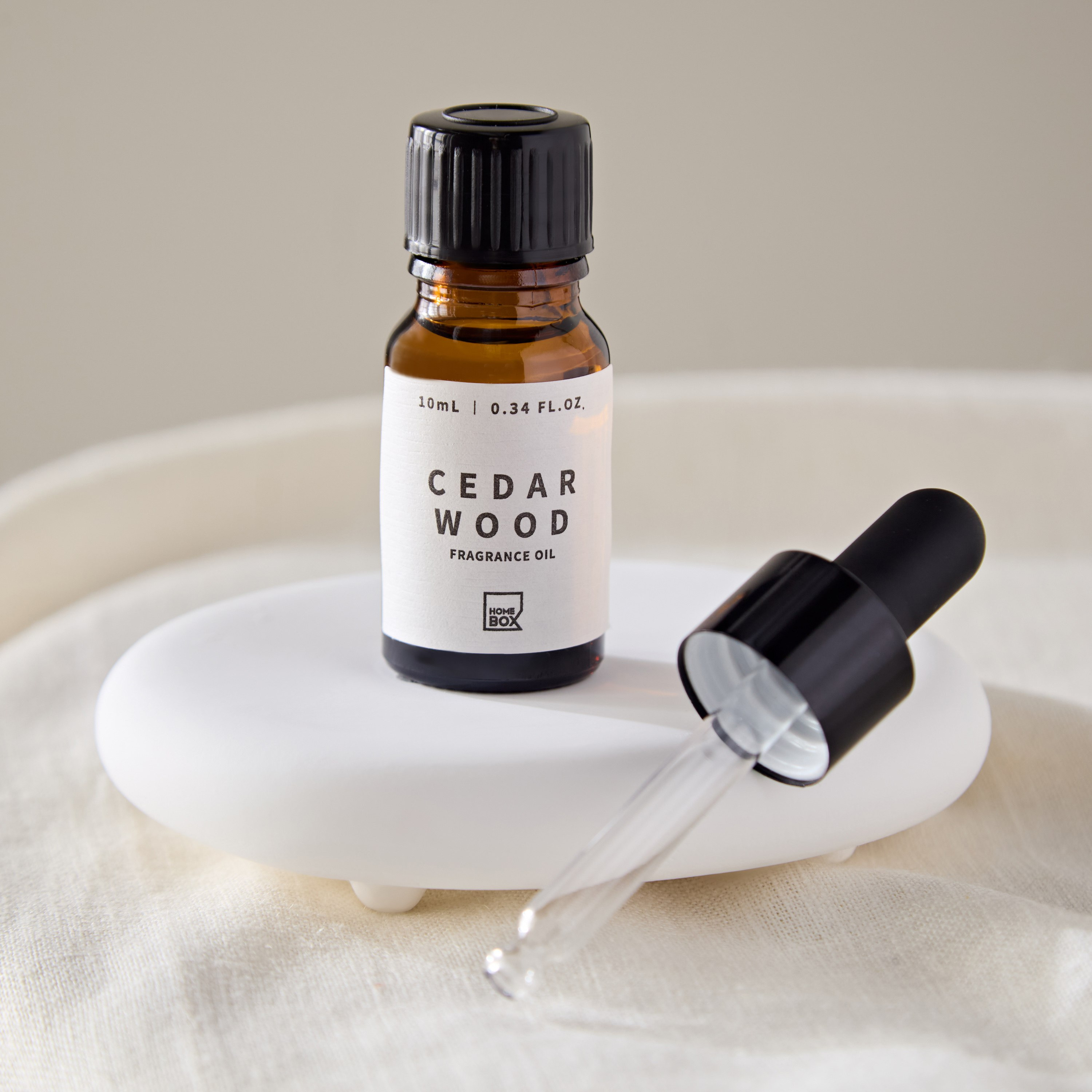 Eden Cedar Wood Fragrance Oil with Tray in Wooden Box Set - 10 ml-hbxhomeware-hbxdecorandfurnishings-image-2