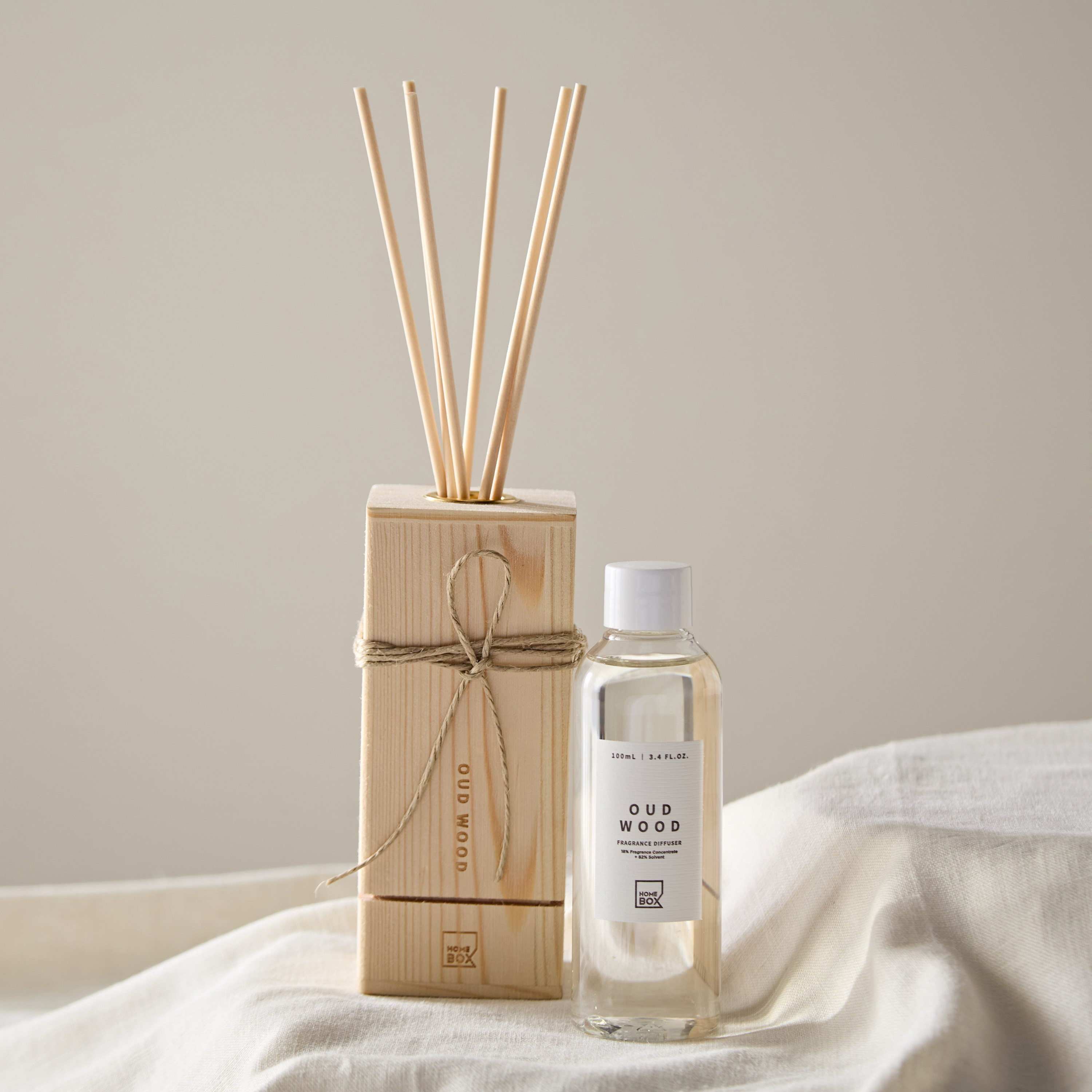 طقم هدايا خشب العود في صندوق خشبي من إيدين-hbxbedroom-homefragrance-diffusers-image-1