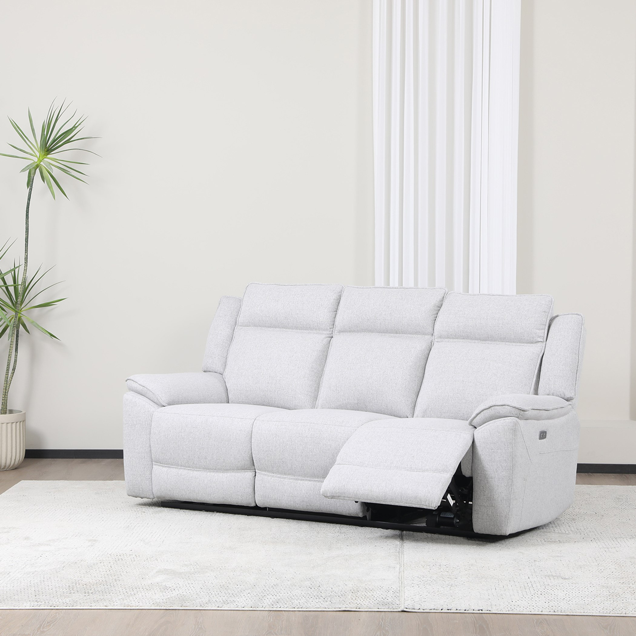 Orem Electric Power 3-Seater Fabric Recliner Sofa-hbxlivingroom-sofasandarmchairs-sofas-image-3