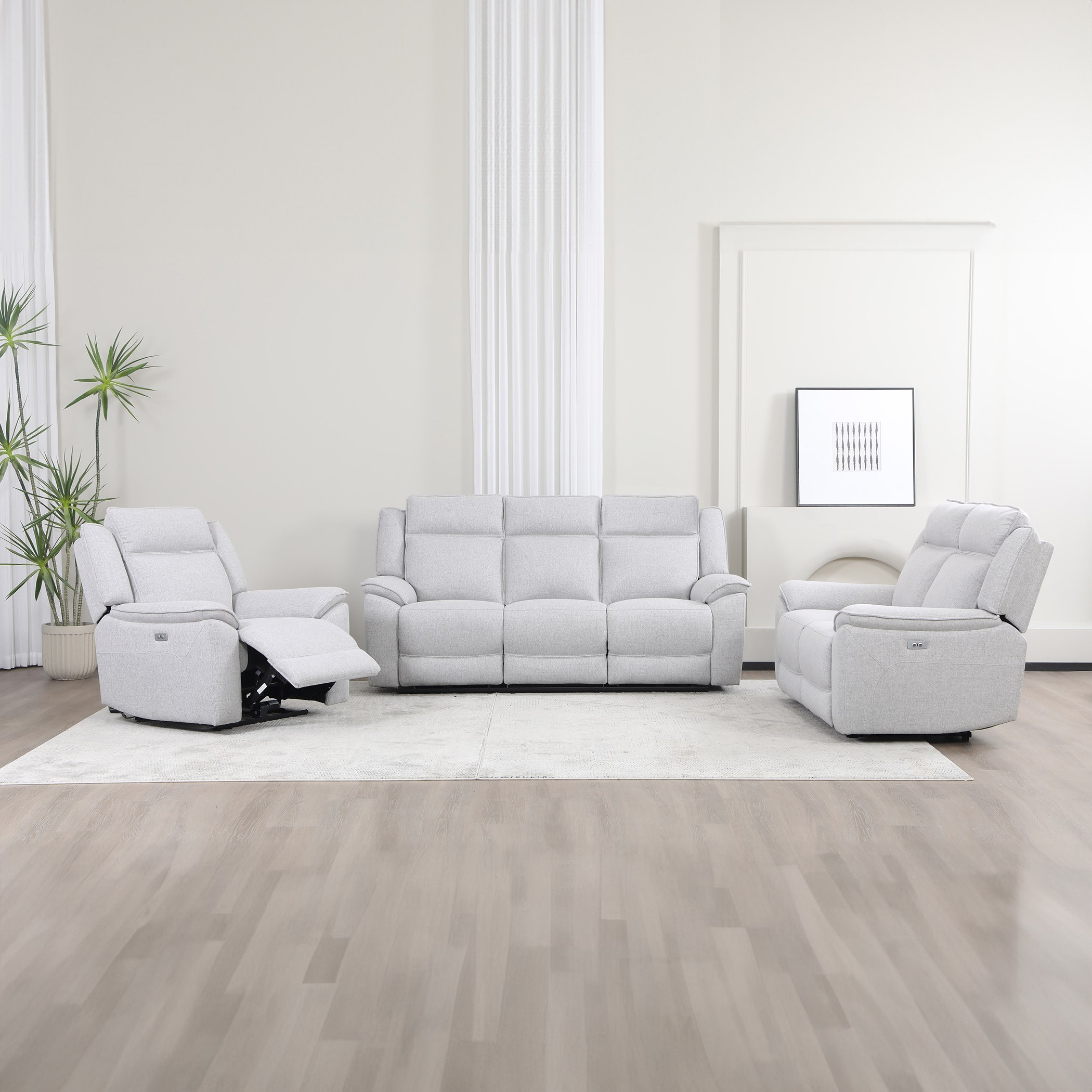 كنبة استرخاء قماش مقعدين قابلة للضبط بالطاقة الكهربائية من أوريم-hbxlivingroom-sofasandarmchairs-sofas-image-10