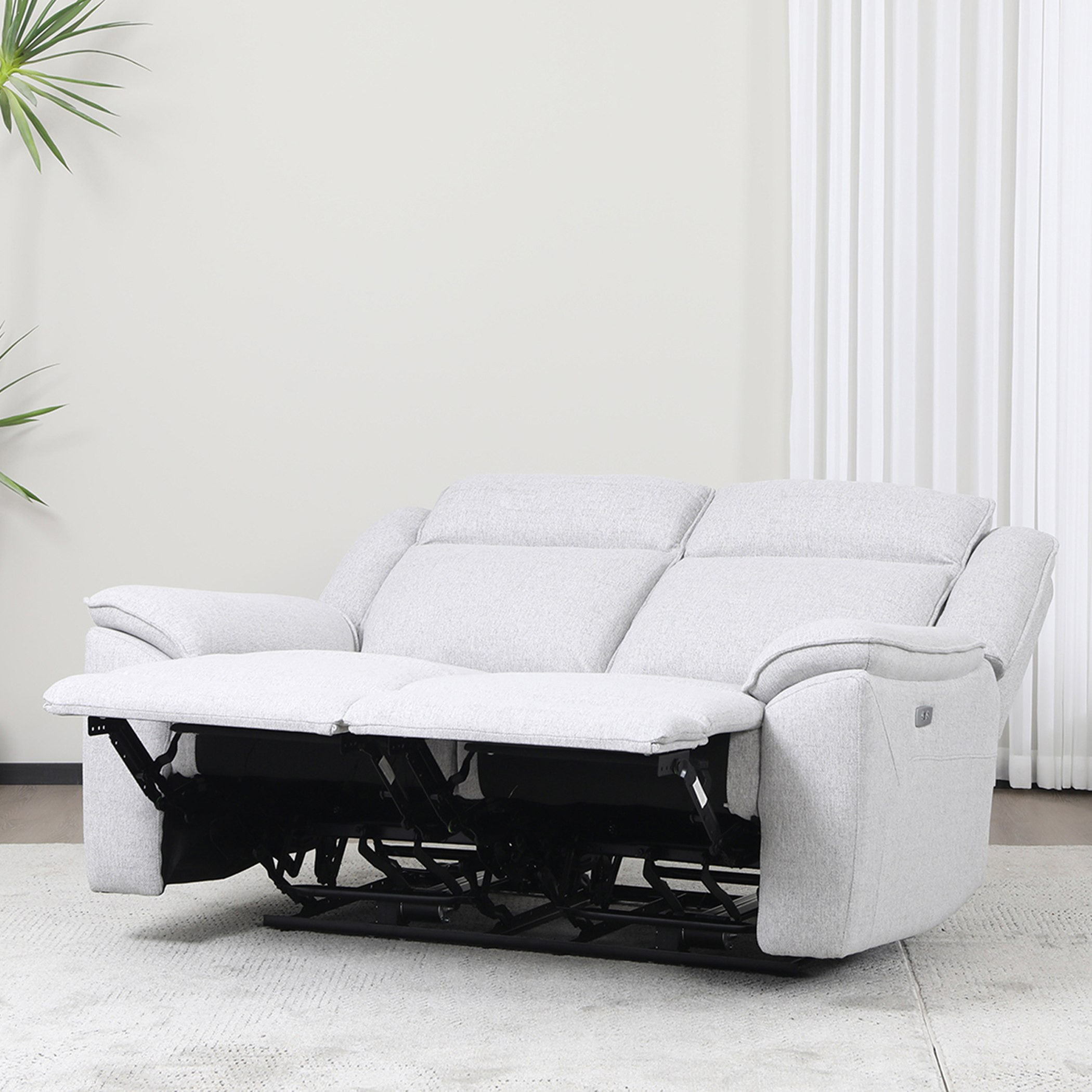 كنبة استرخاء قماش مقعدين قابلة للضبط بالطاقة الكهربائية من أوريم-hbxlivingroom-sofasandarmchairs-sofas-image-5