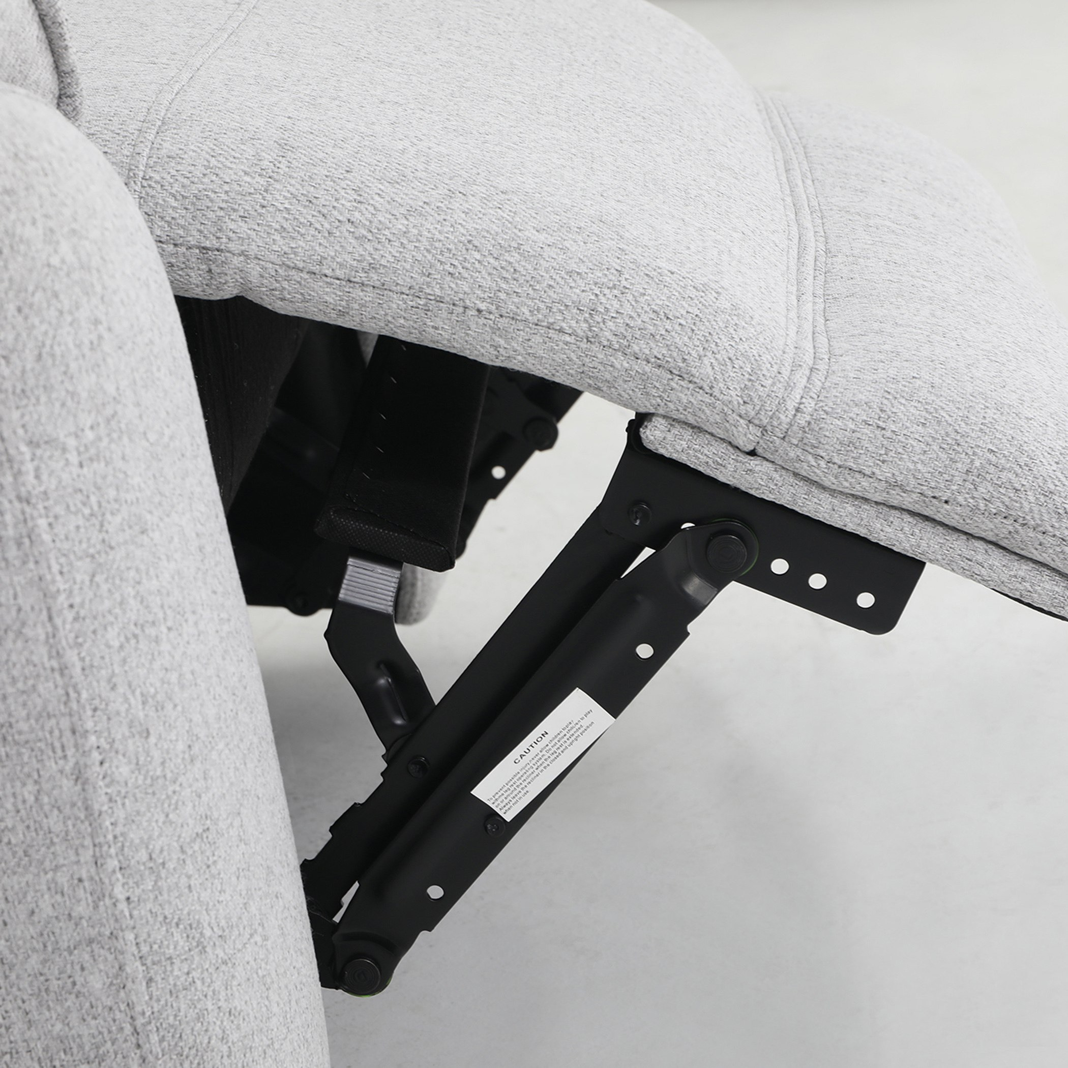 كرسي استرخاء قماش بمساند ذراعين قابل للضبط بالطاقة الكهربائية من أوريم-hbxfurniture-sofasandarmchairs-reclinersofas-image-6