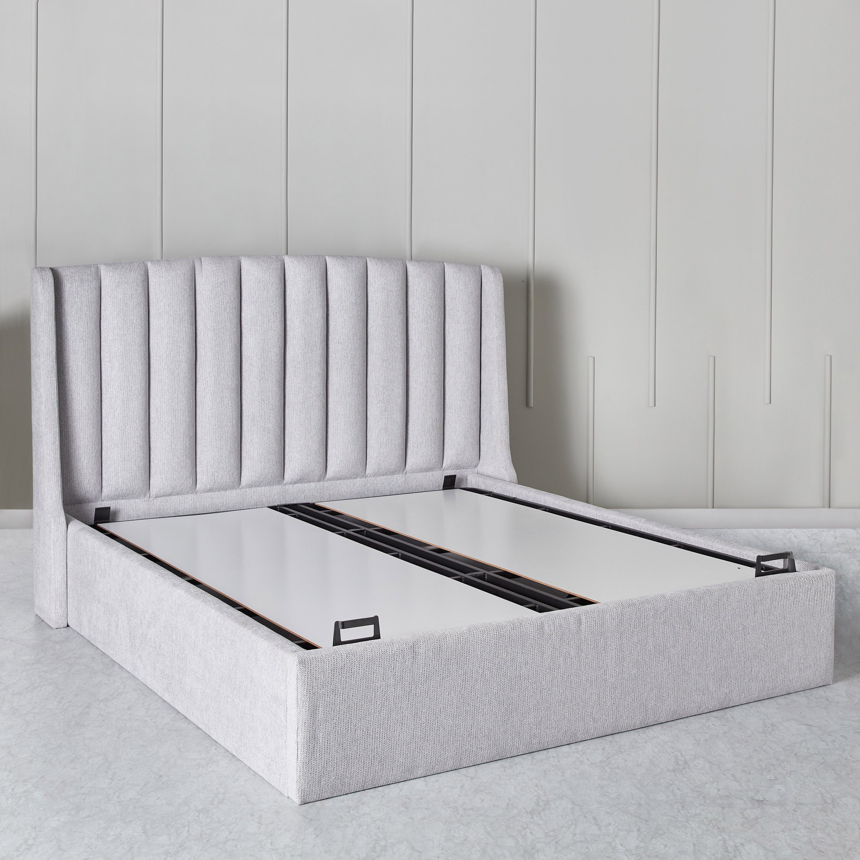 سرير كينج منجد مع وحدة تخزين هيدروليكية من مين لويس - 180x200 سم-hbxfurniture-bedsandbedsets-beds-king-image-9